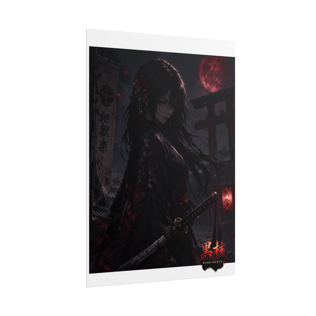 blood Moon Geisha Poster