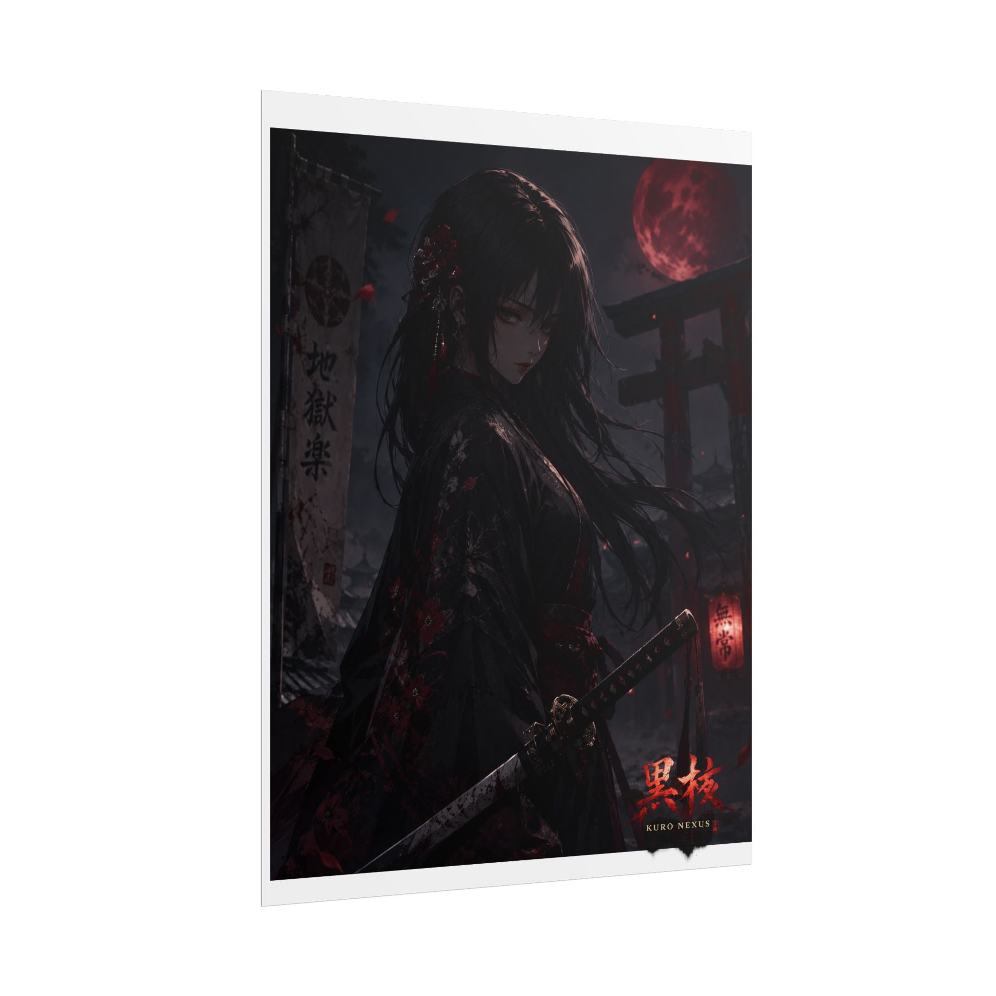 blood Moon Geisha Poster