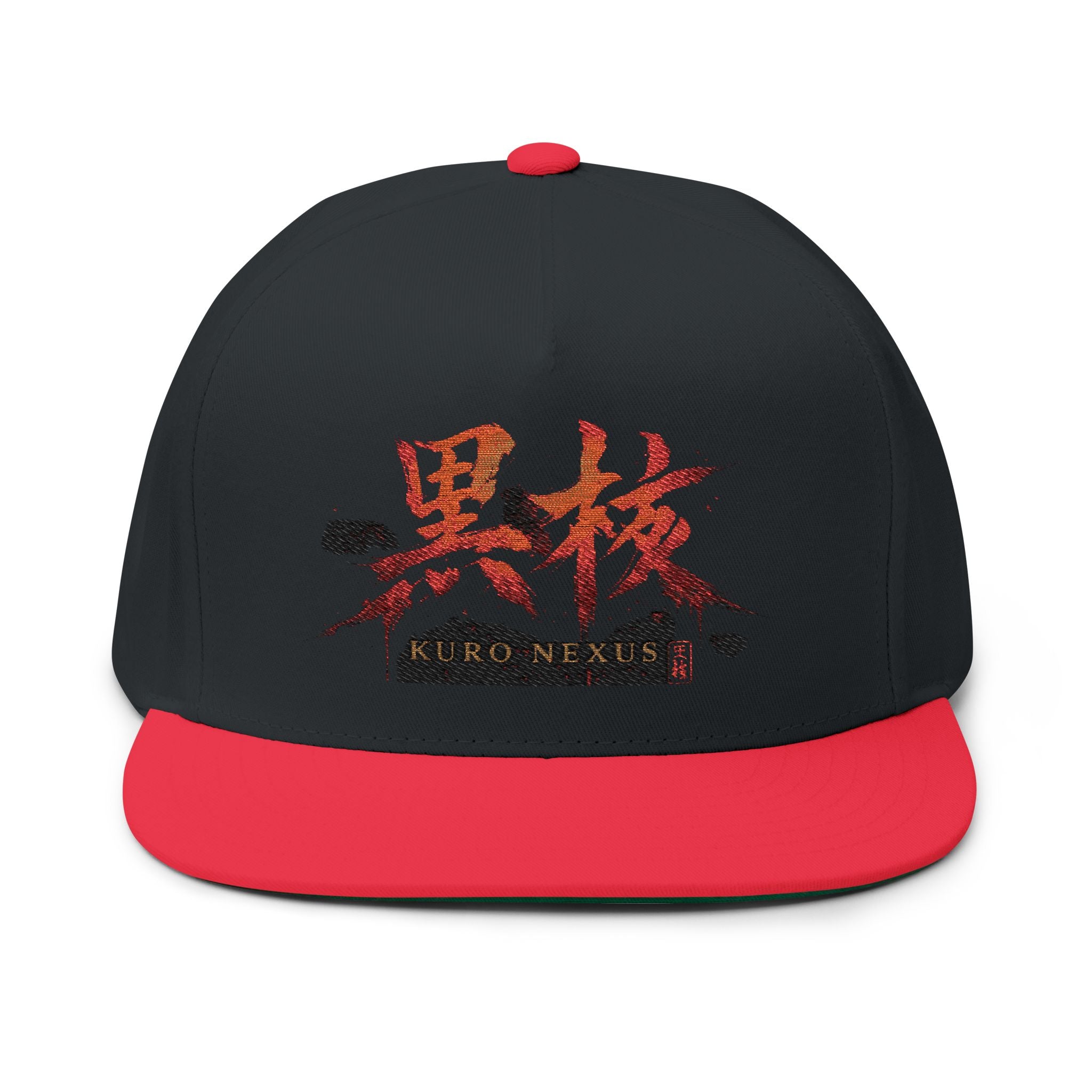 Kuro Nexus Flat Bill Cap (Embroidery)