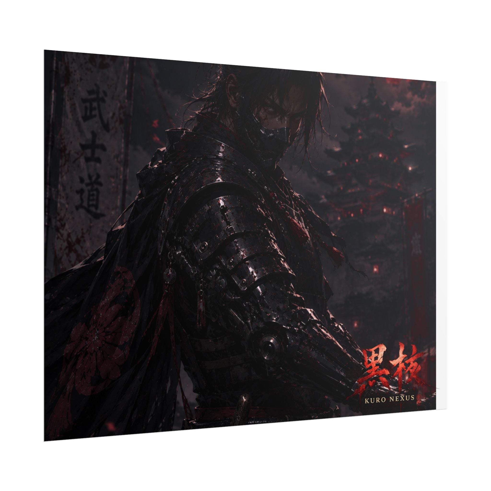 Blood Moon Samurai Posters