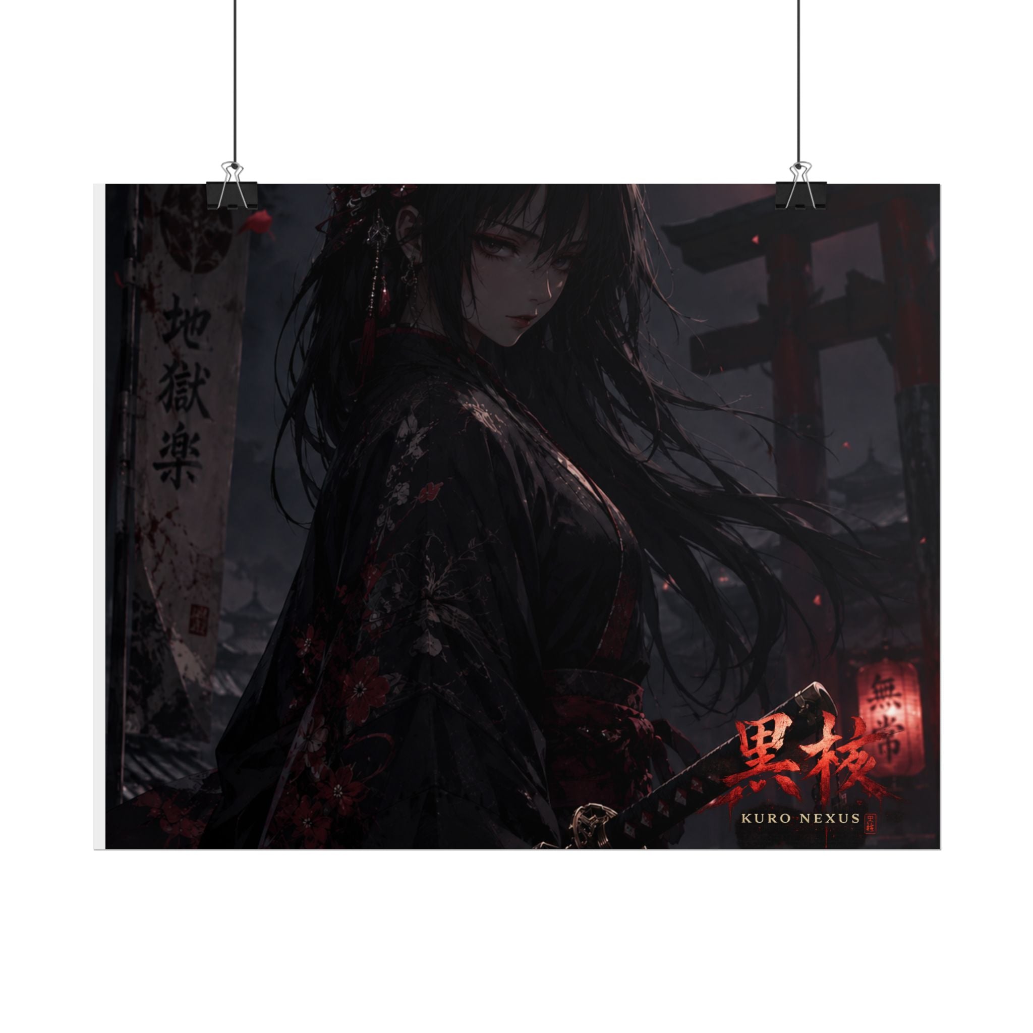 blood Moon Geisha Poster