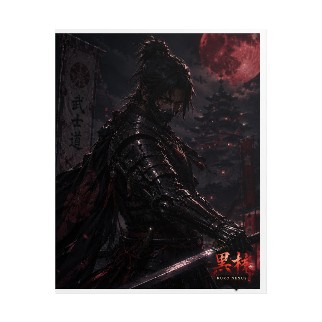 Blood Moon Samurai Posters