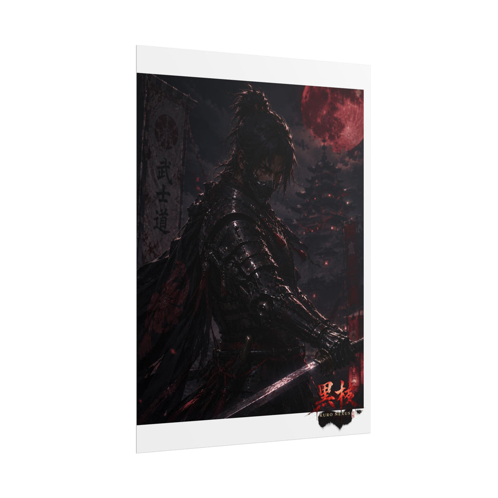 Blood Moon Samurai Posters