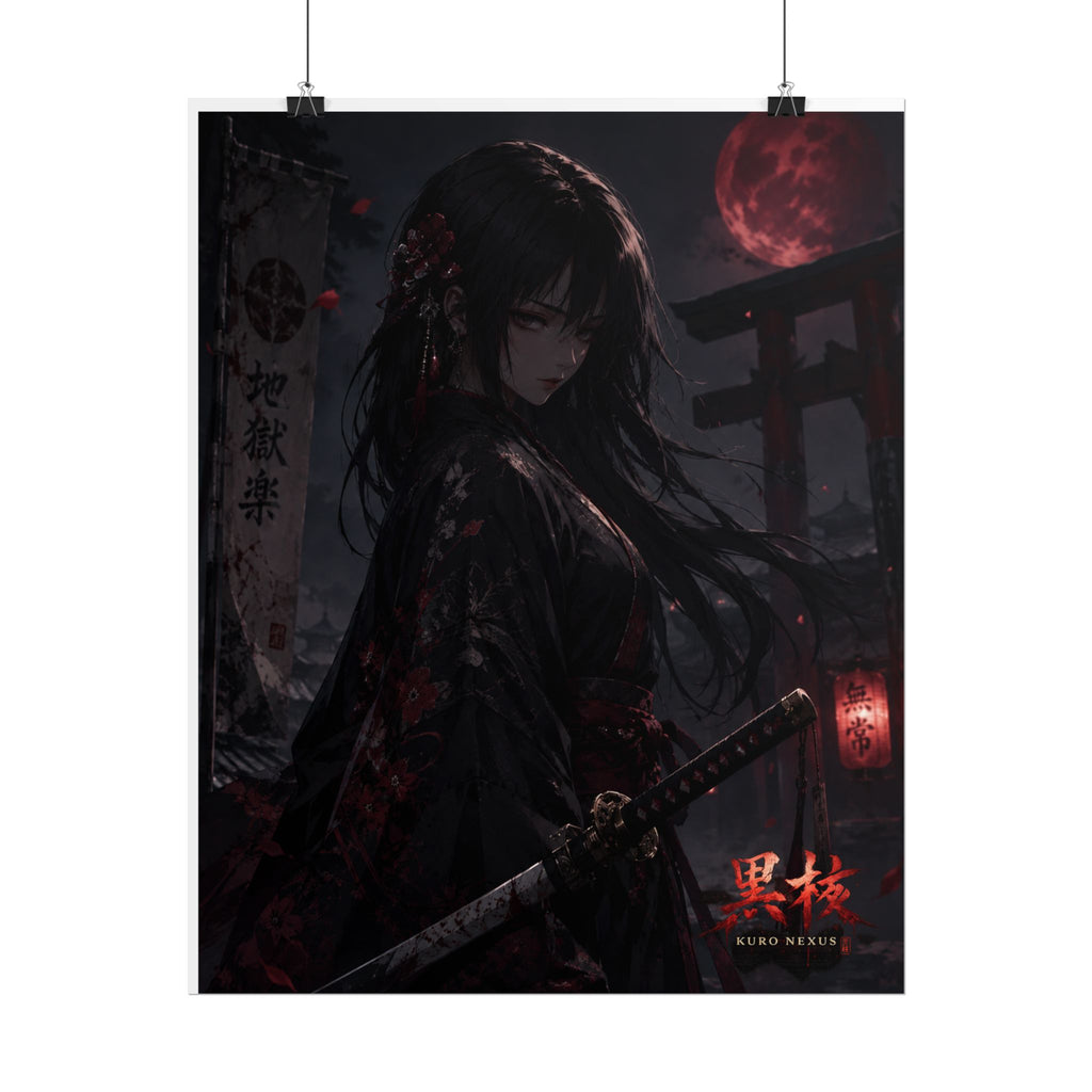 blood Moon Geisha Poster