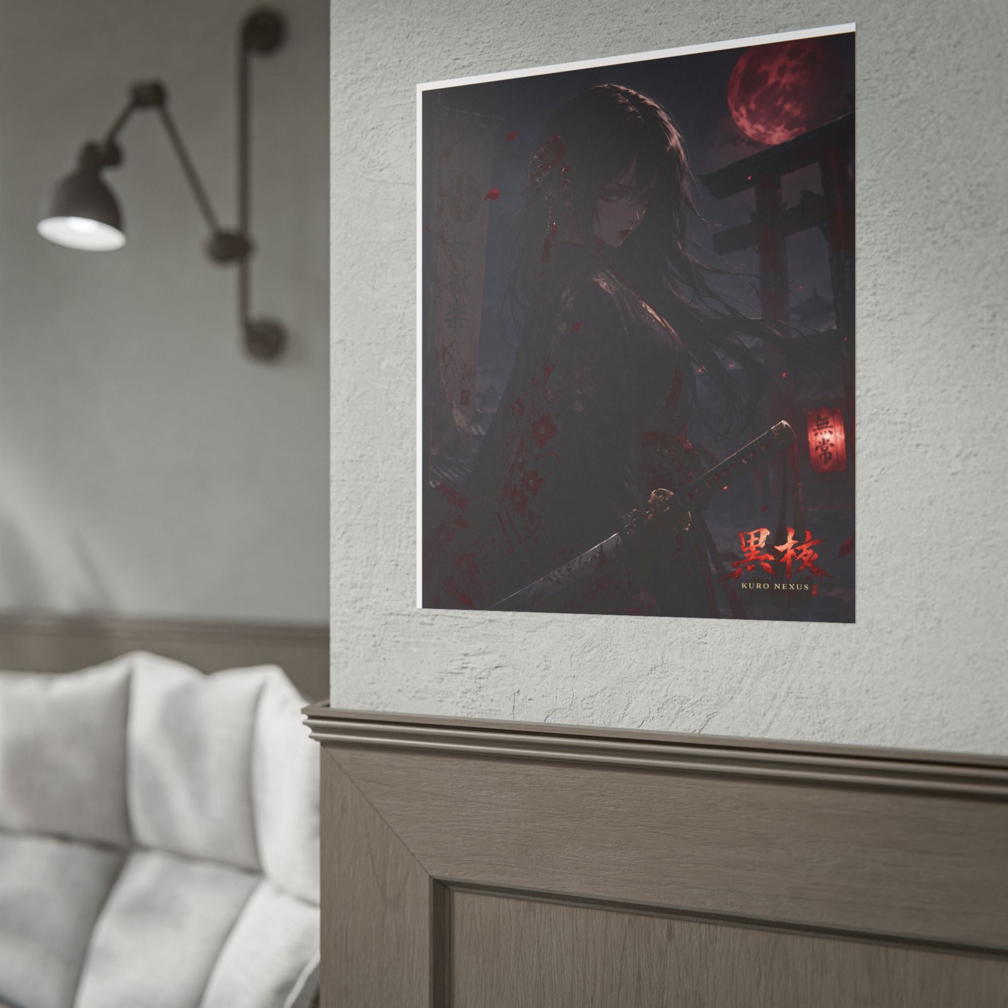blood Moon Geisha Poster