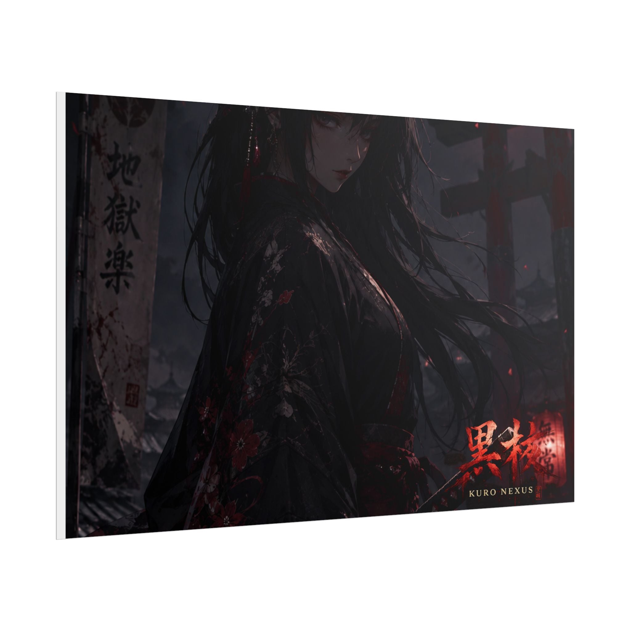 blood Moon Geisha Poster