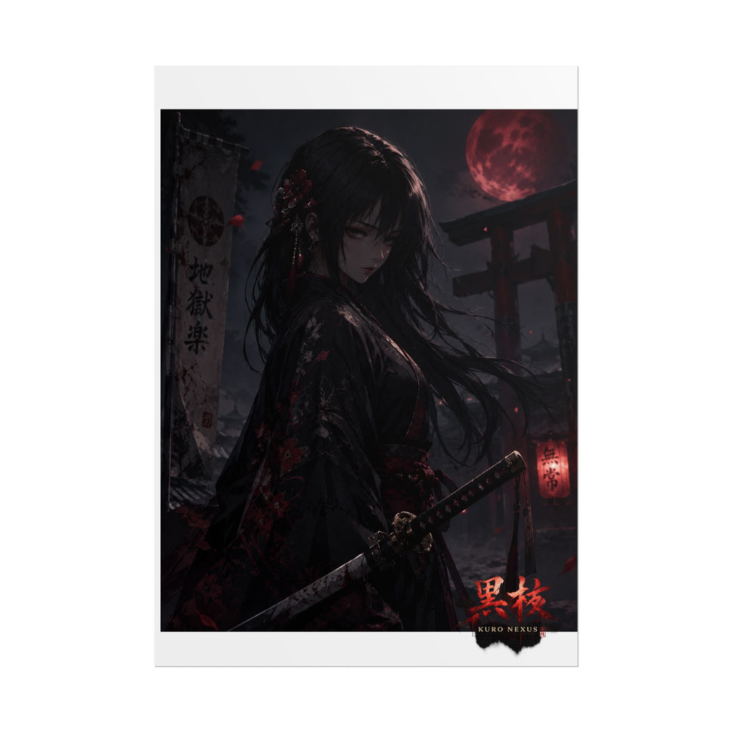 blood Moon Geisha Poster