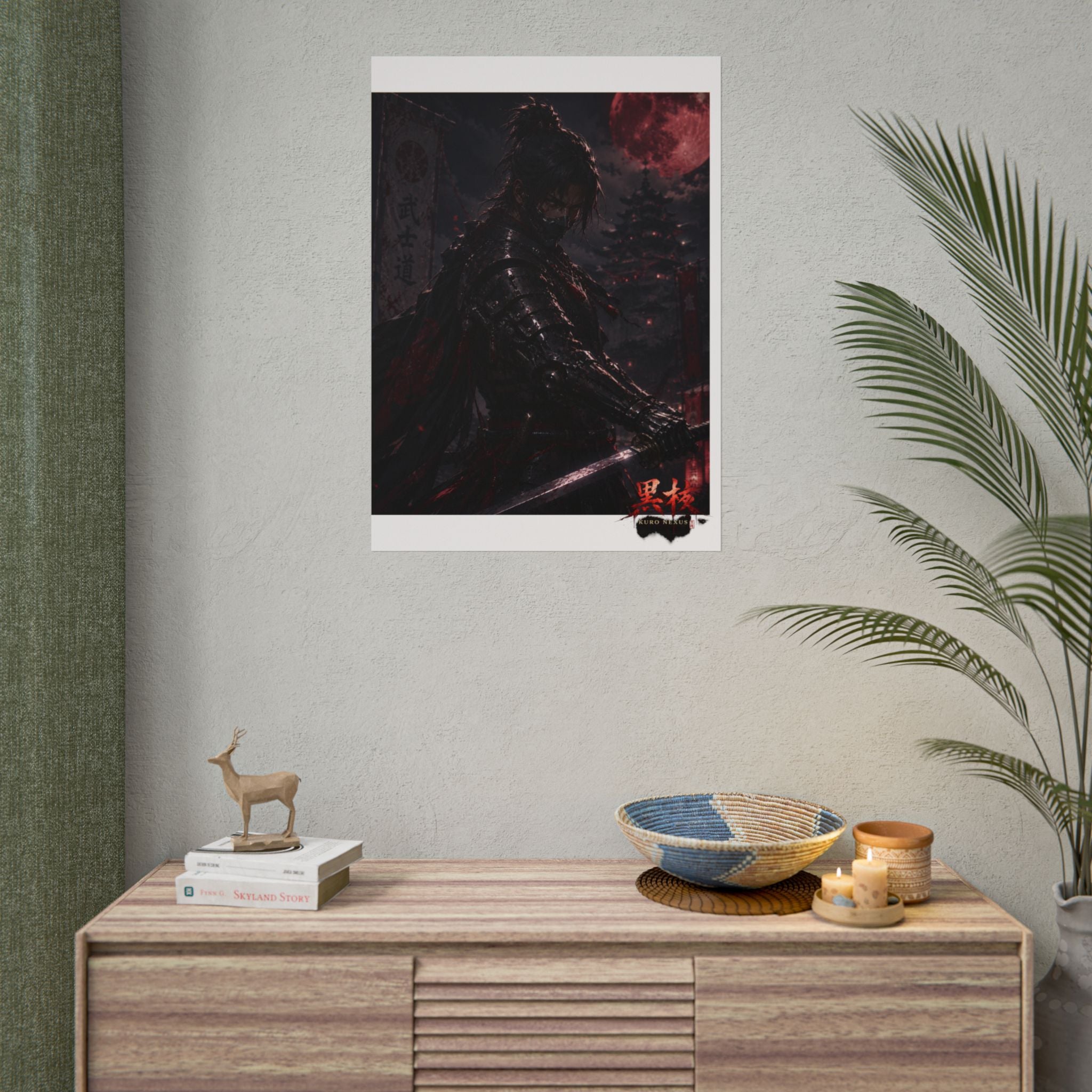 Blood Moon Samurai Posters