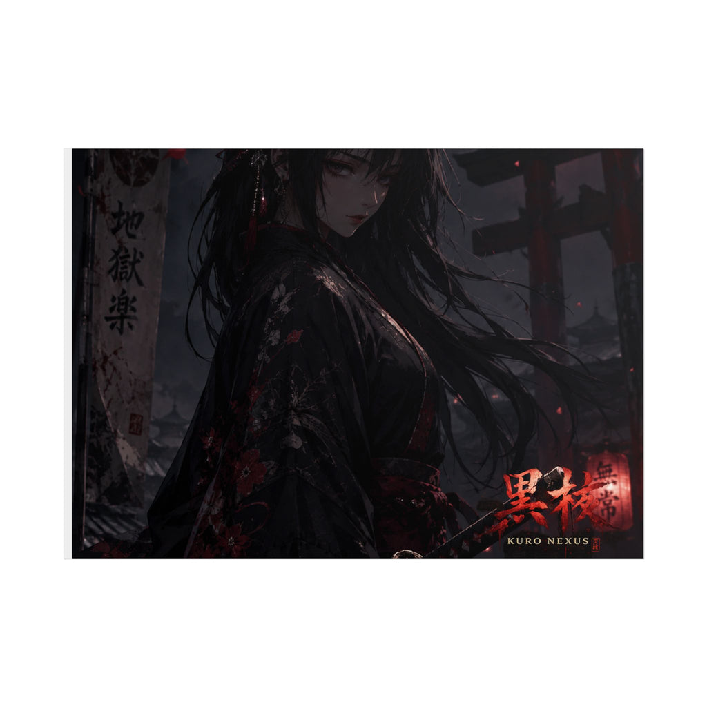 blood Moon Geisha Poster