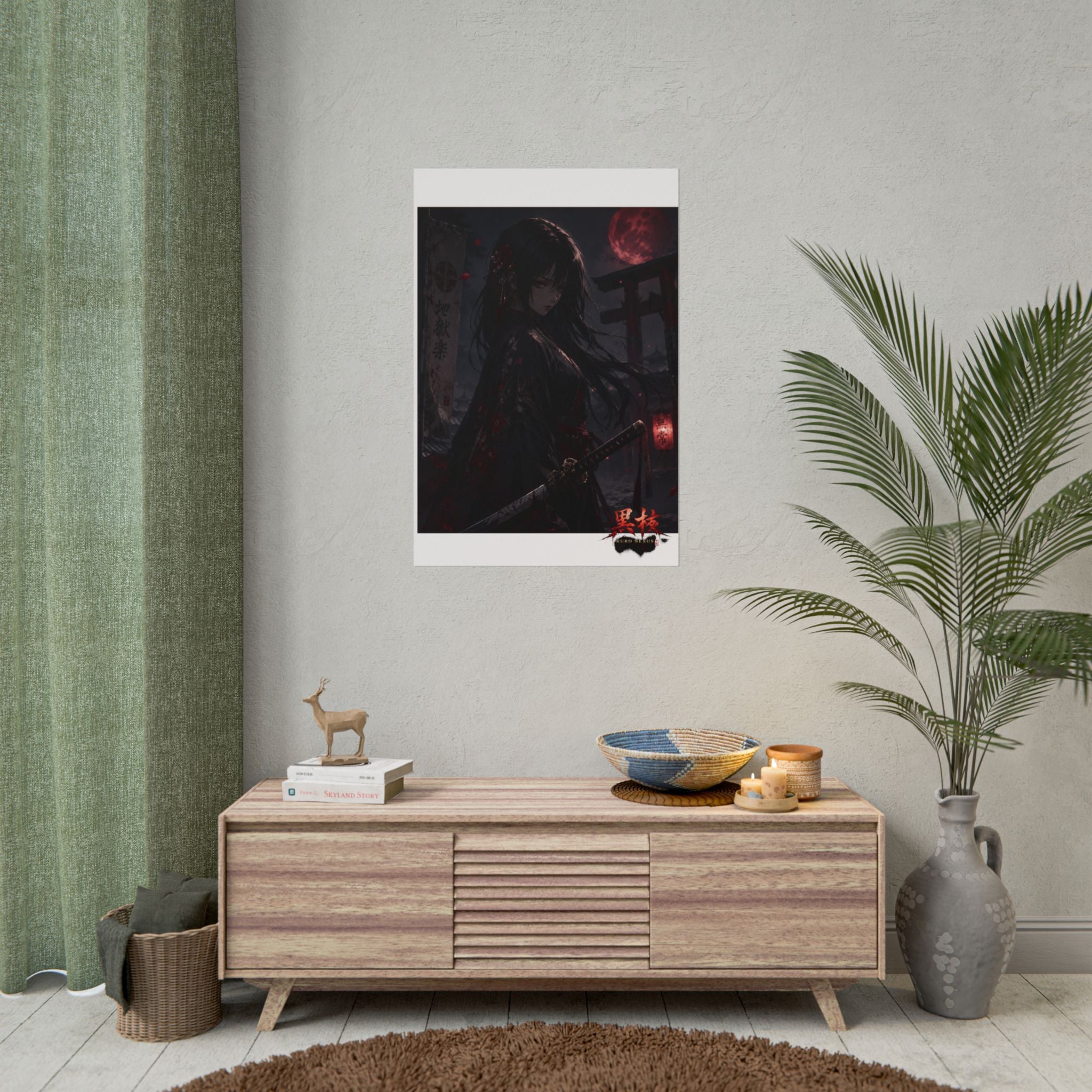 blood Moon Geisha Poster