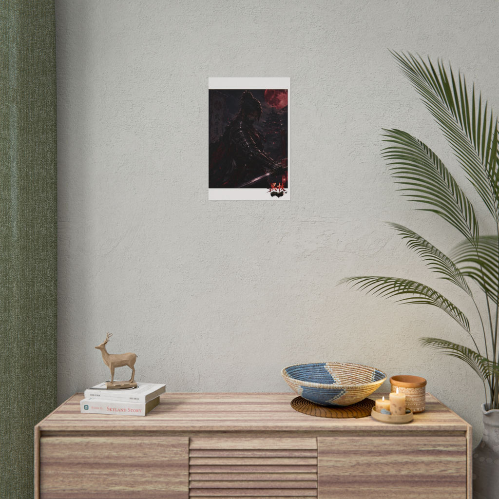 Blood Moon Samurai Posters