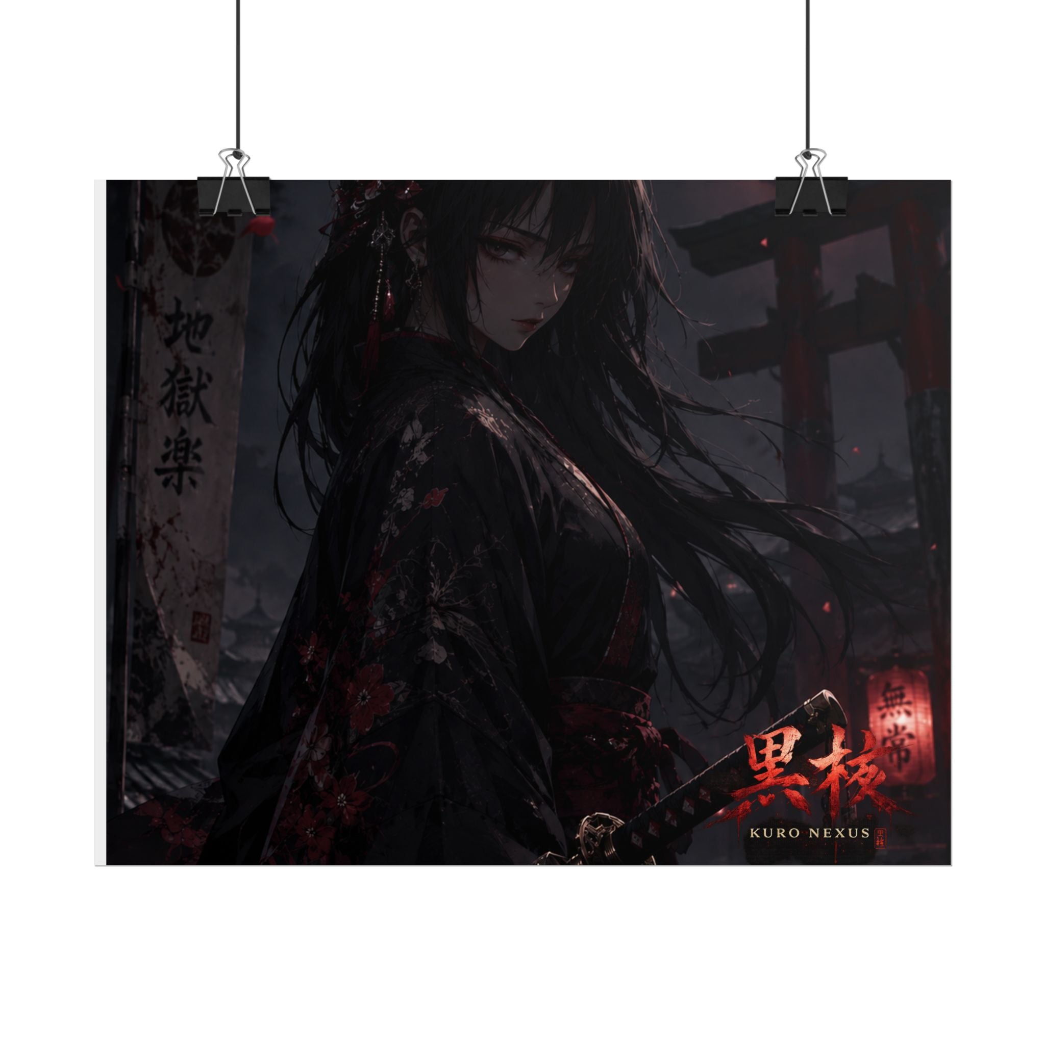 blood Moon Geisha Poster