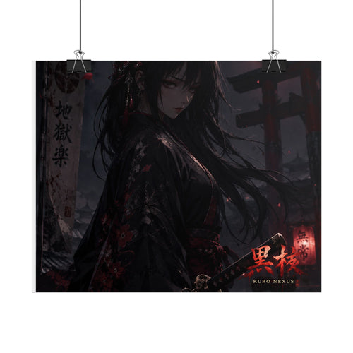 blood Moon Geisha Poster