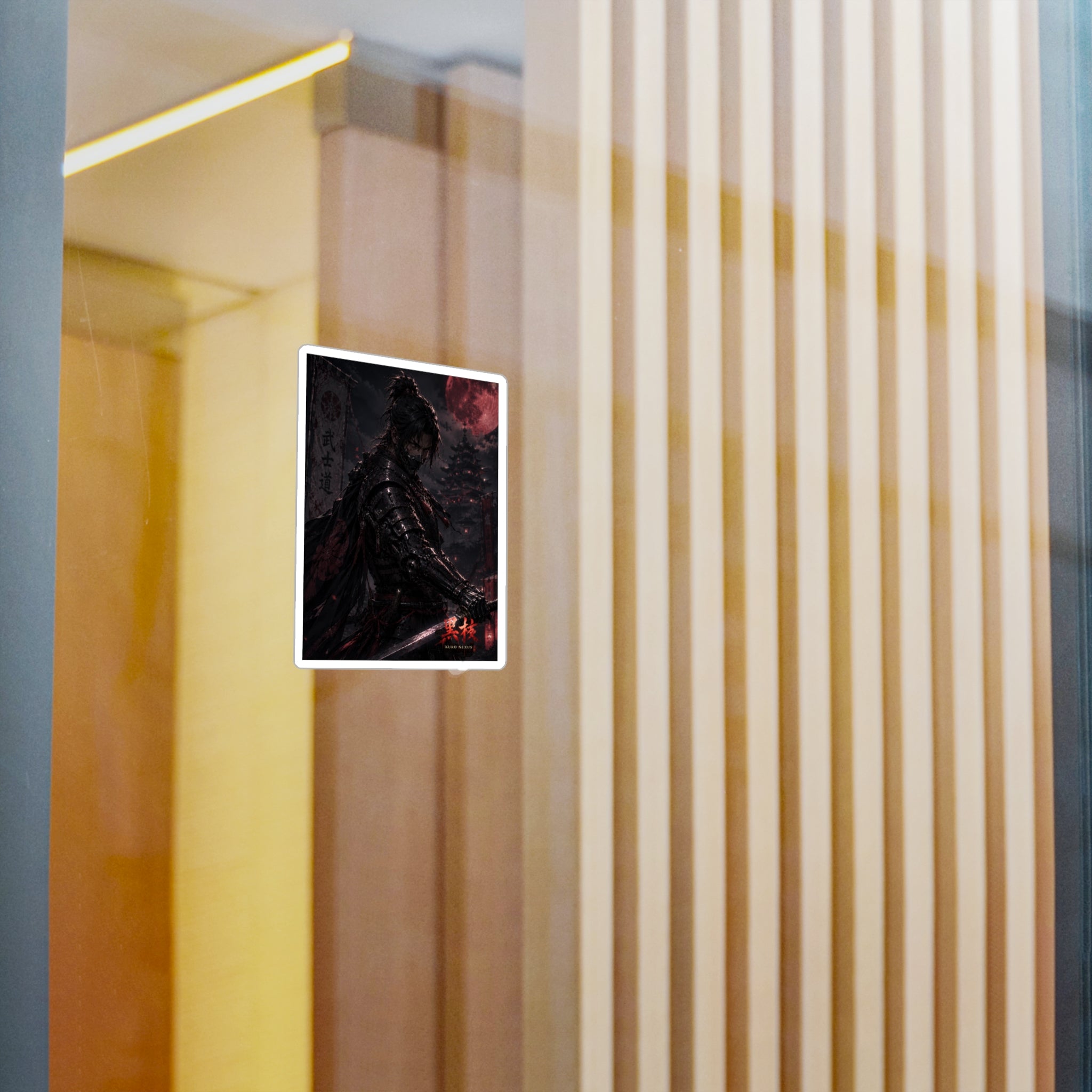 Blood Moon Samurai Sticker