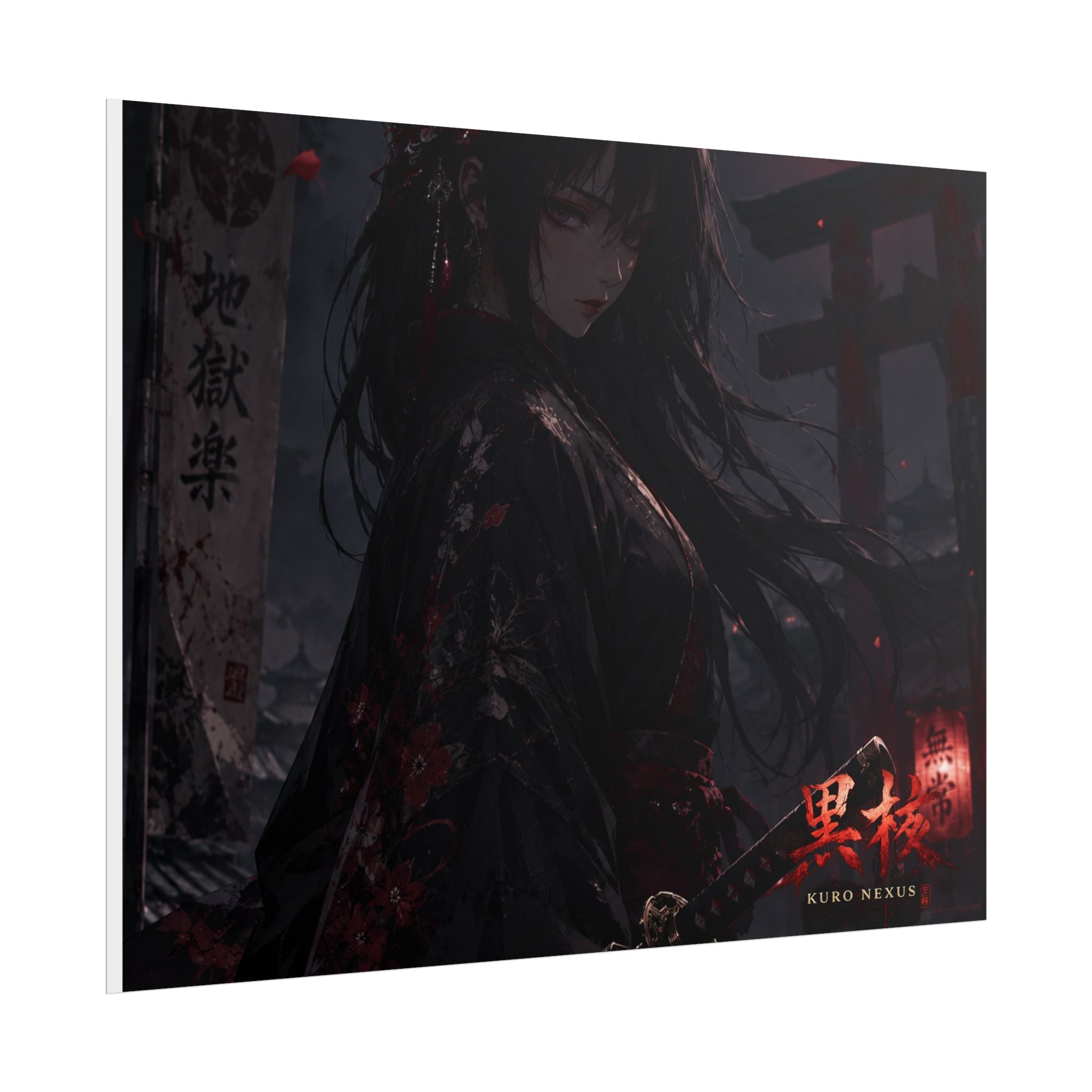 blood Moon Geisha Poster