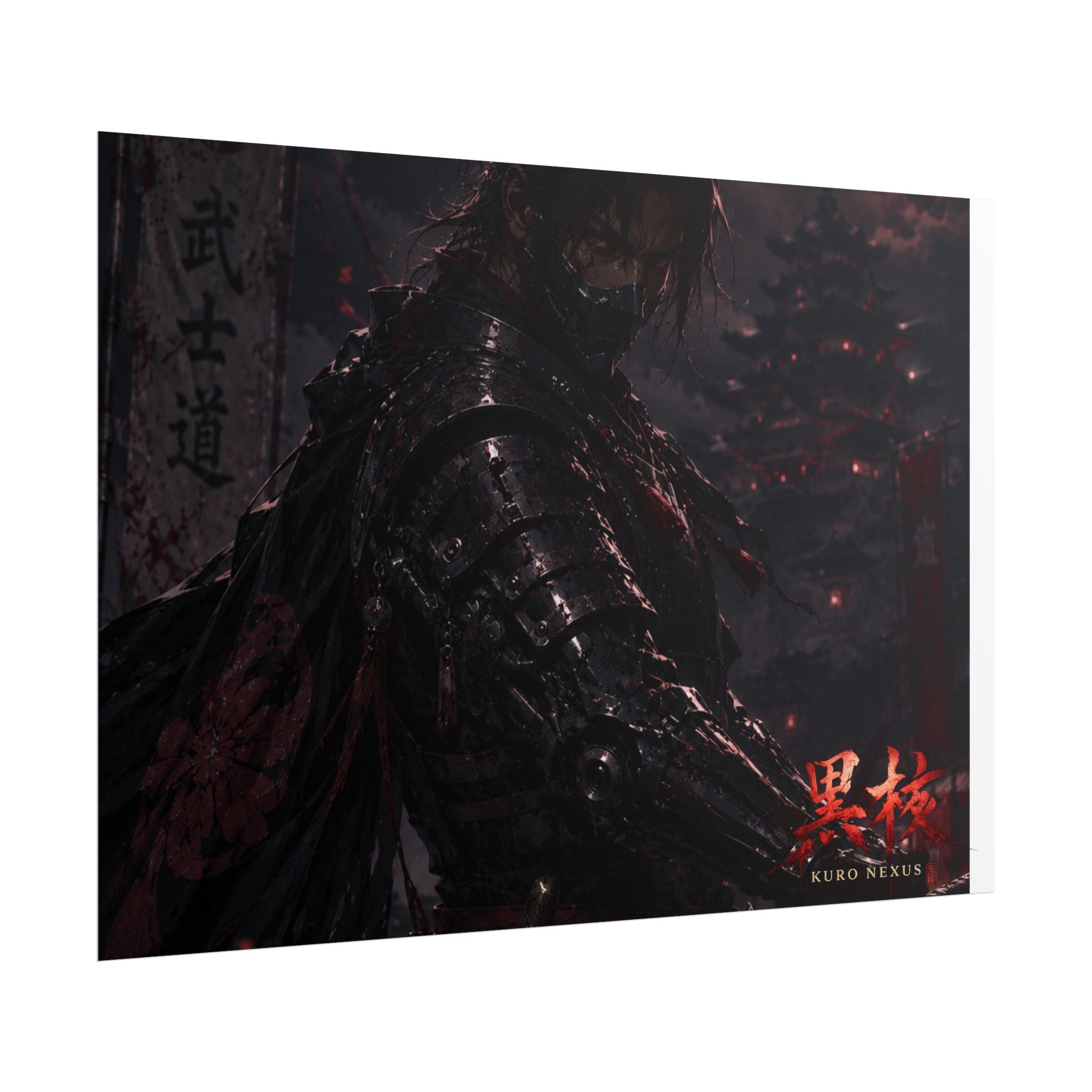 Blood Moon Samurai Posters