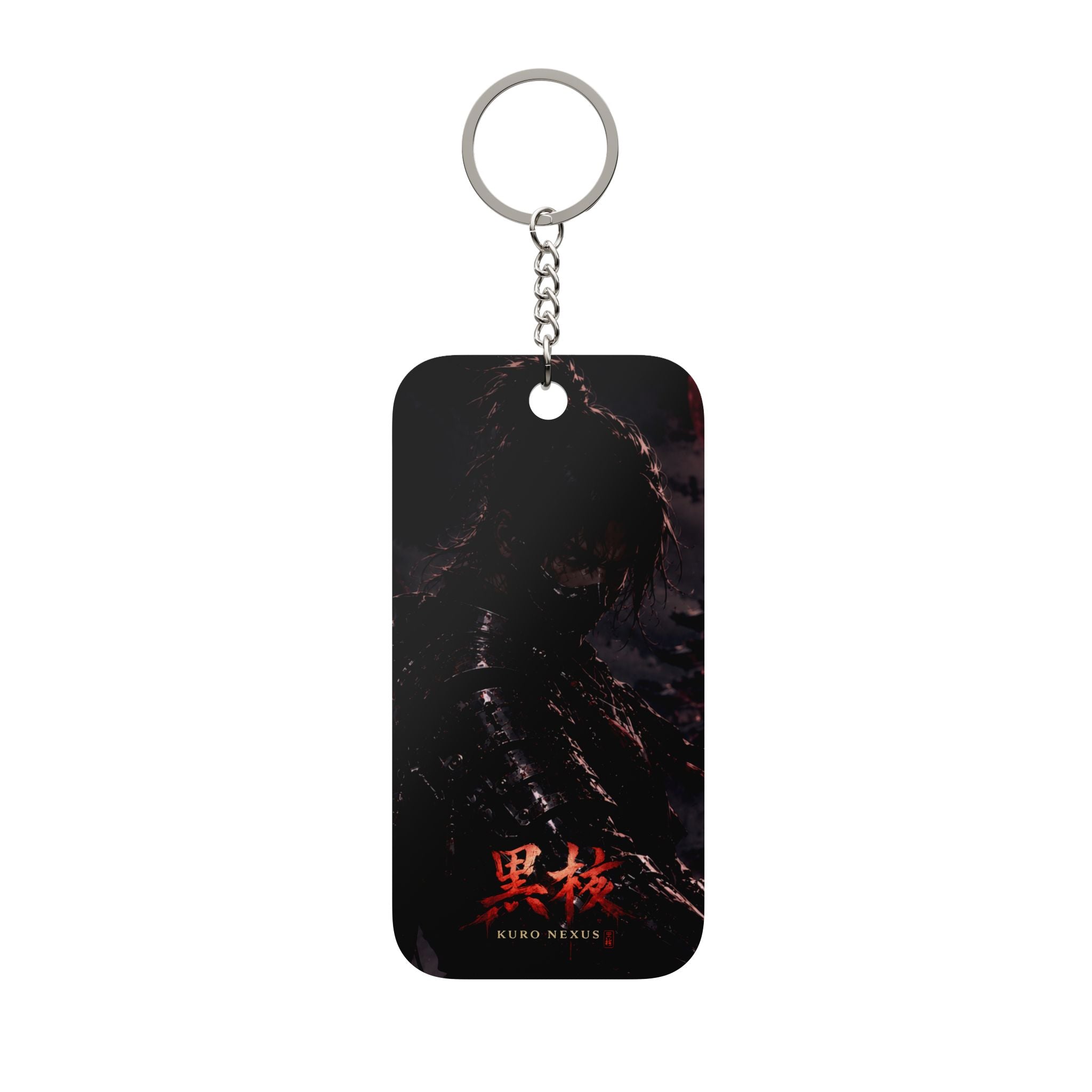 samurai/Geisha Double-Sided keychain