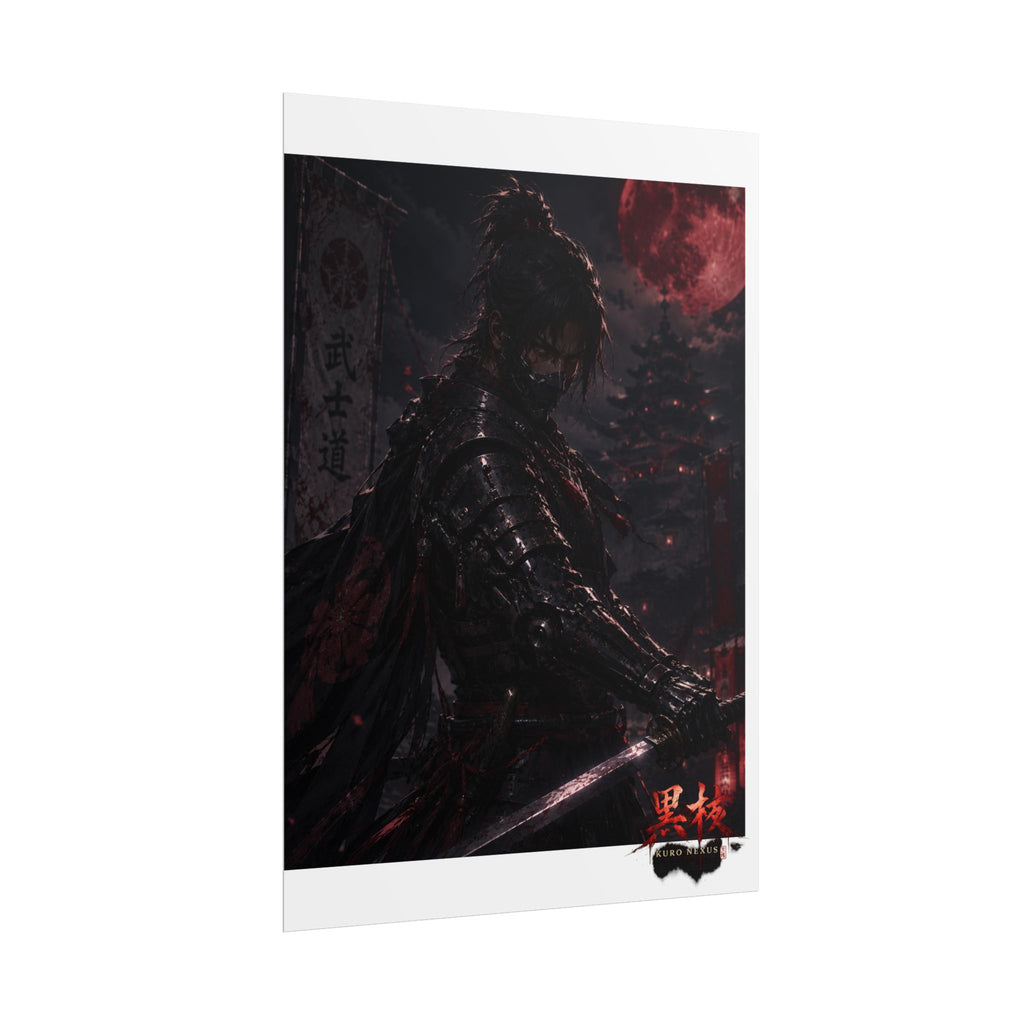 Blood Moon Samurai Posters