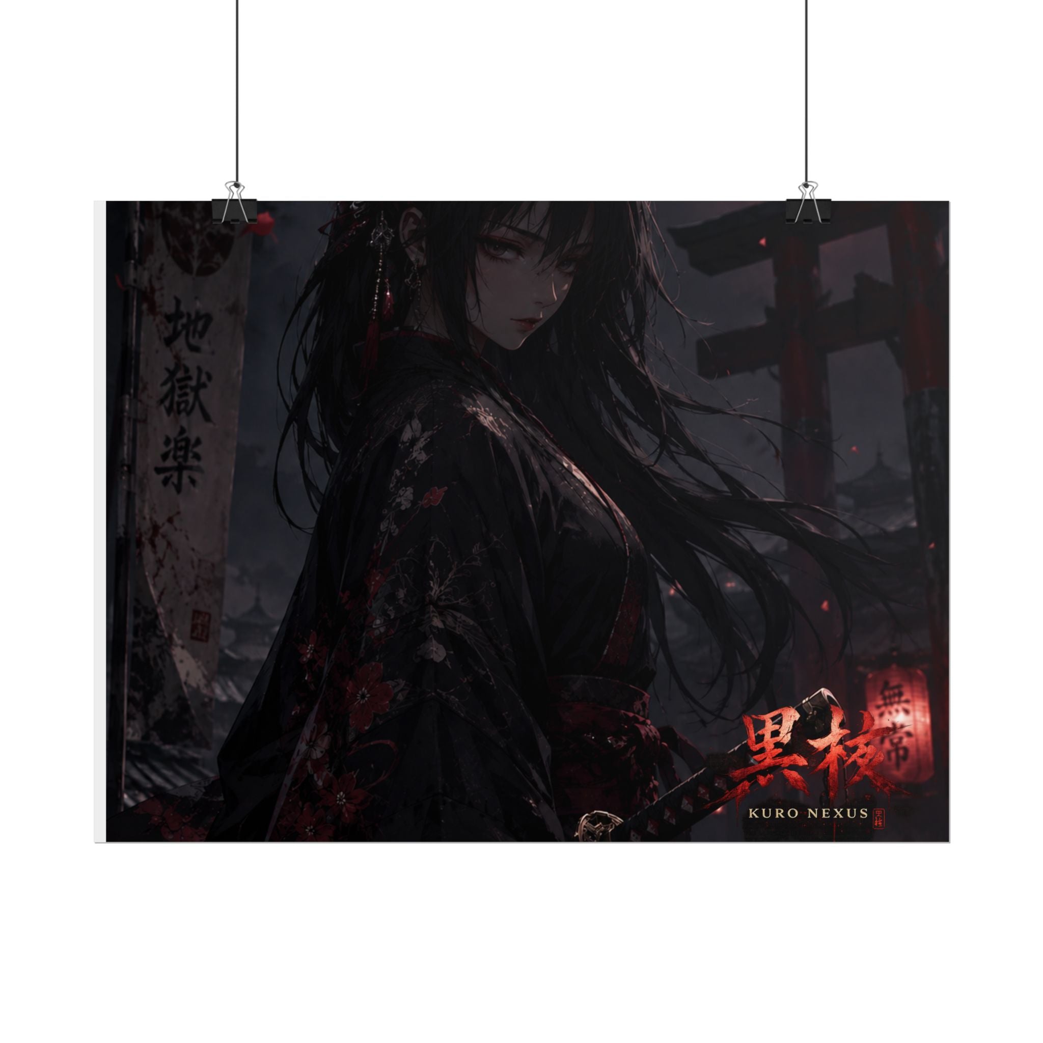 blood Moon Geisha Poster