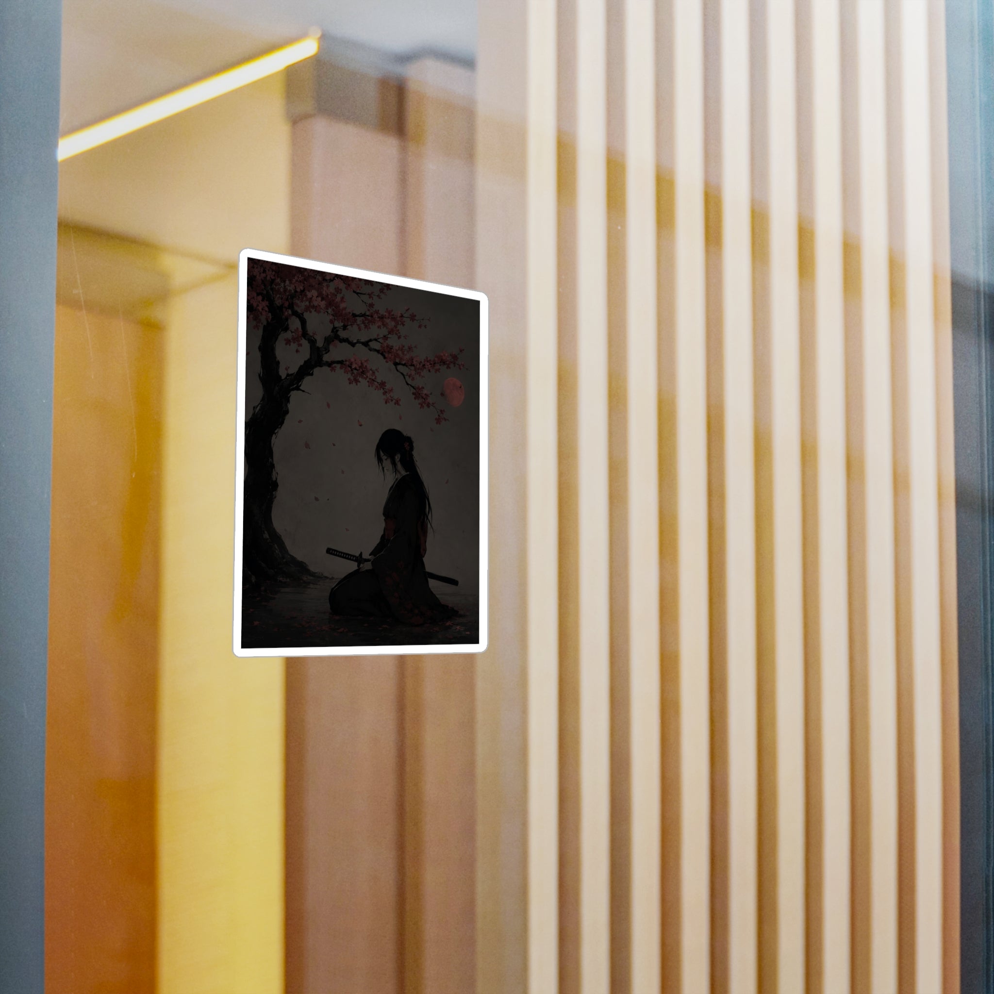 Cherry Geisha Sticker