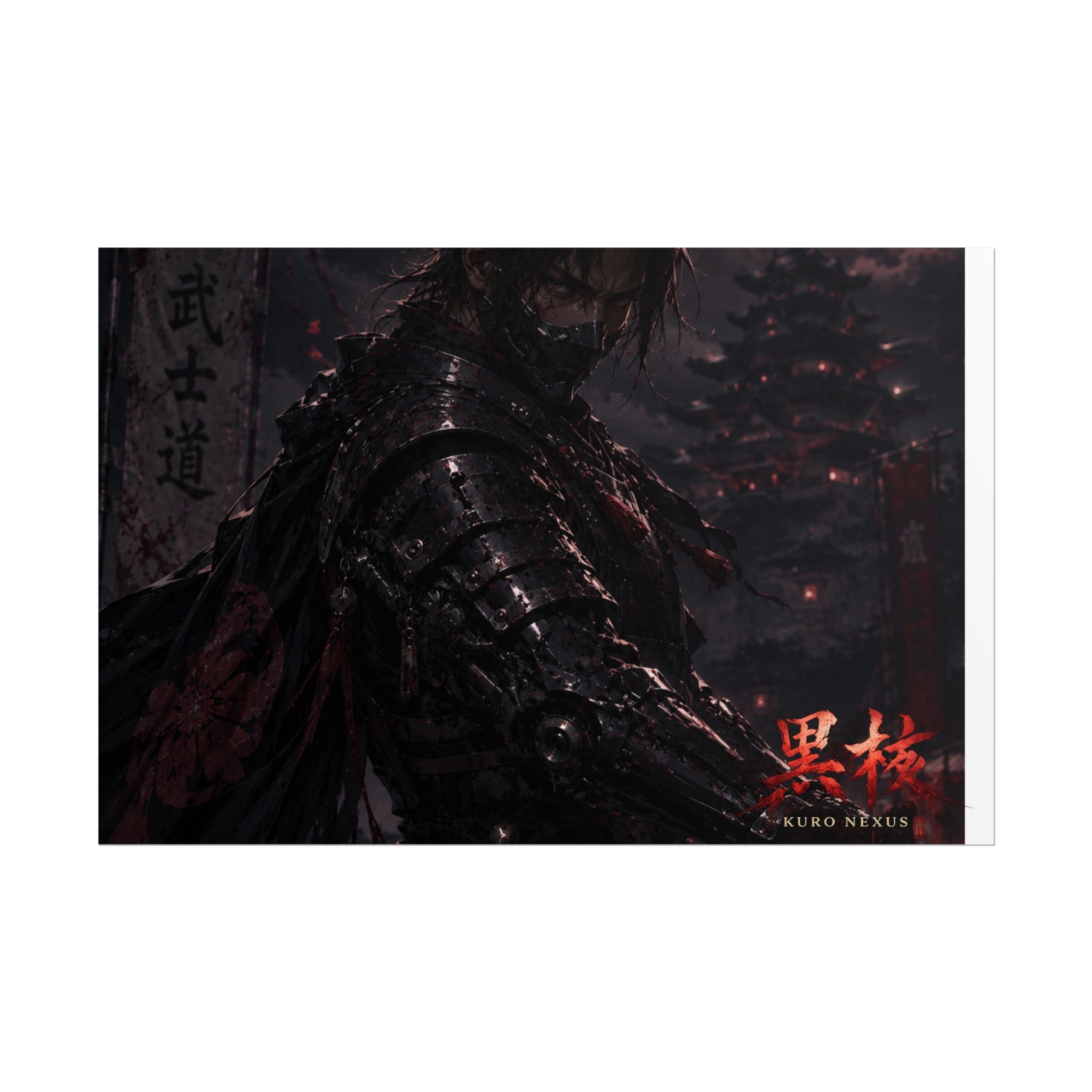 Blood Moon Samurai Posters
