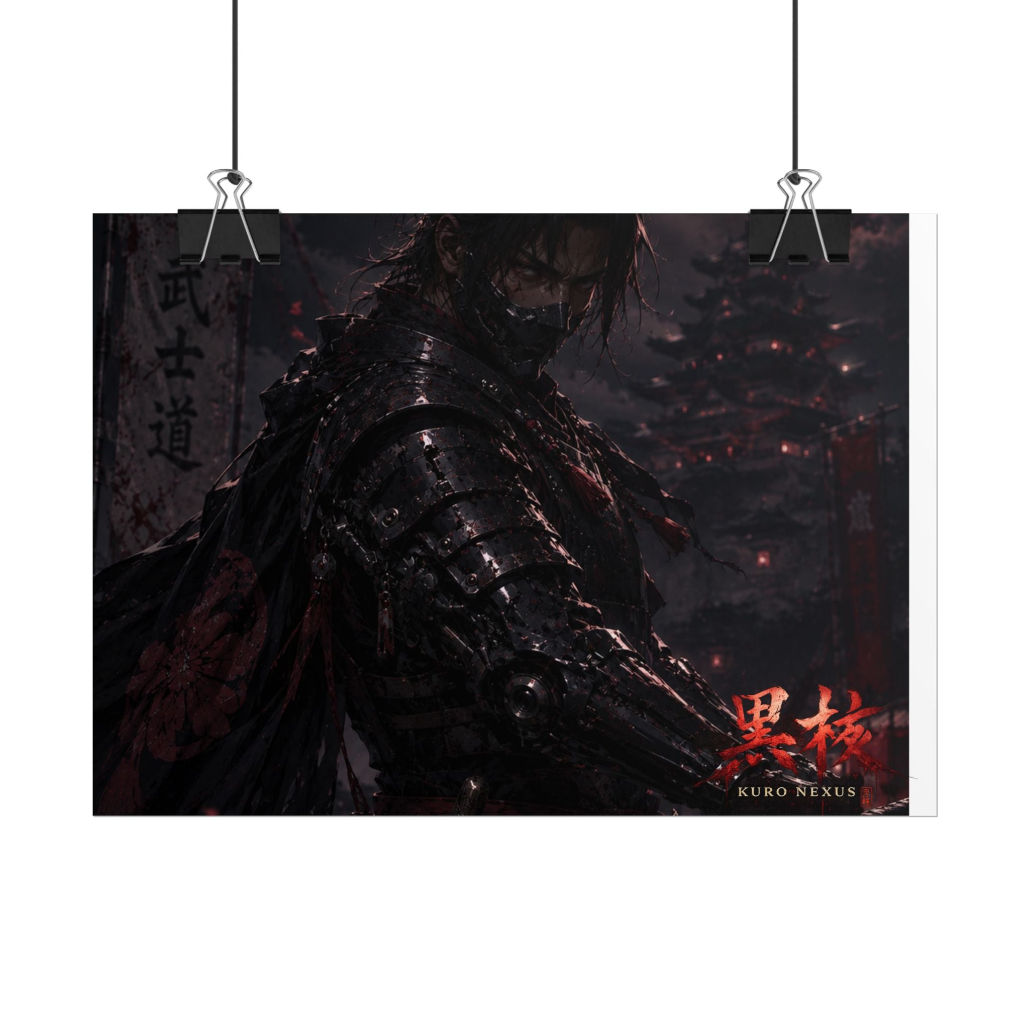 Blood Moon Samurai Posters