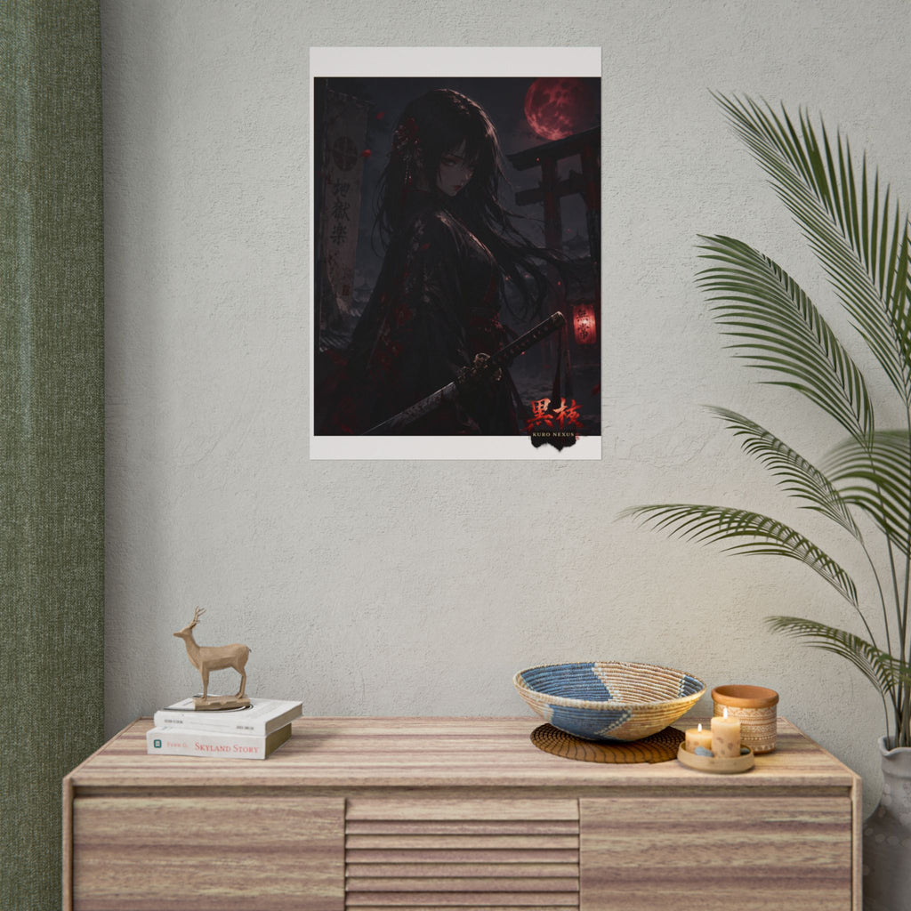 blood Moon Geisha Poster