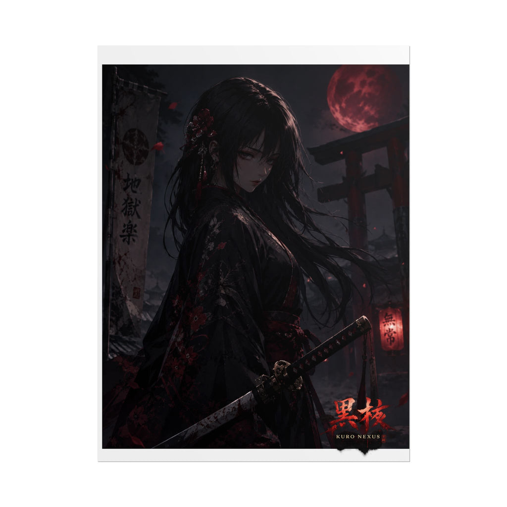 blood Moon Geisha Poster
