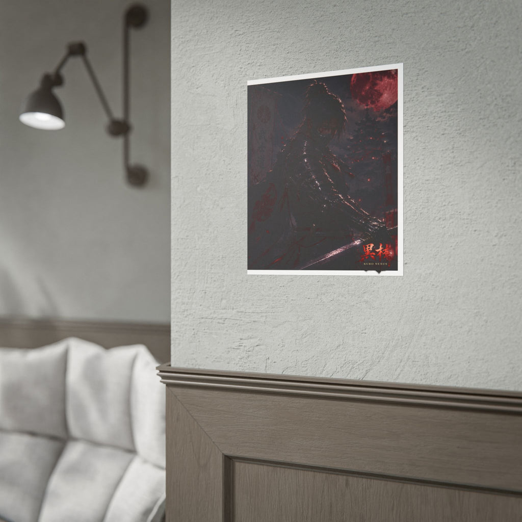 Blood Moon Samurai Posters