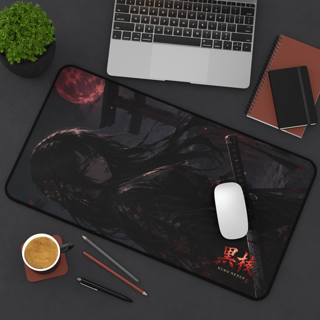 Blood Moon Geisha Desk Mat