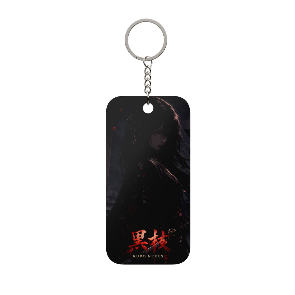 samurai/Geisha Double-Sided keychain