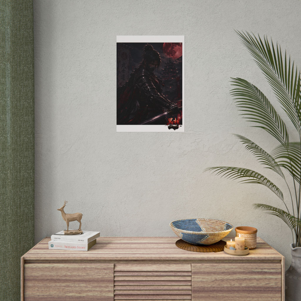 Blood Moon Samurai Posters