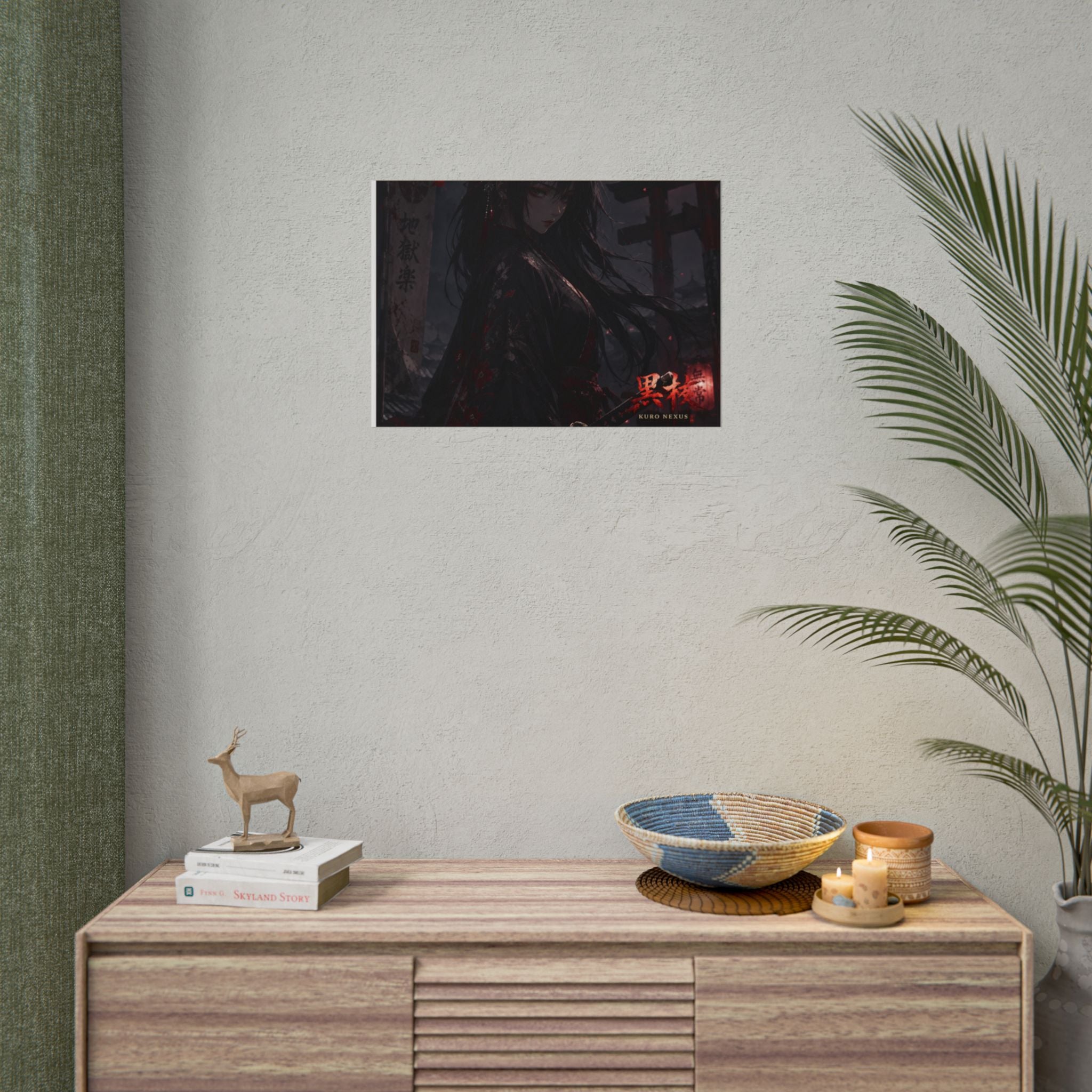 blood Moon Geisha Poster