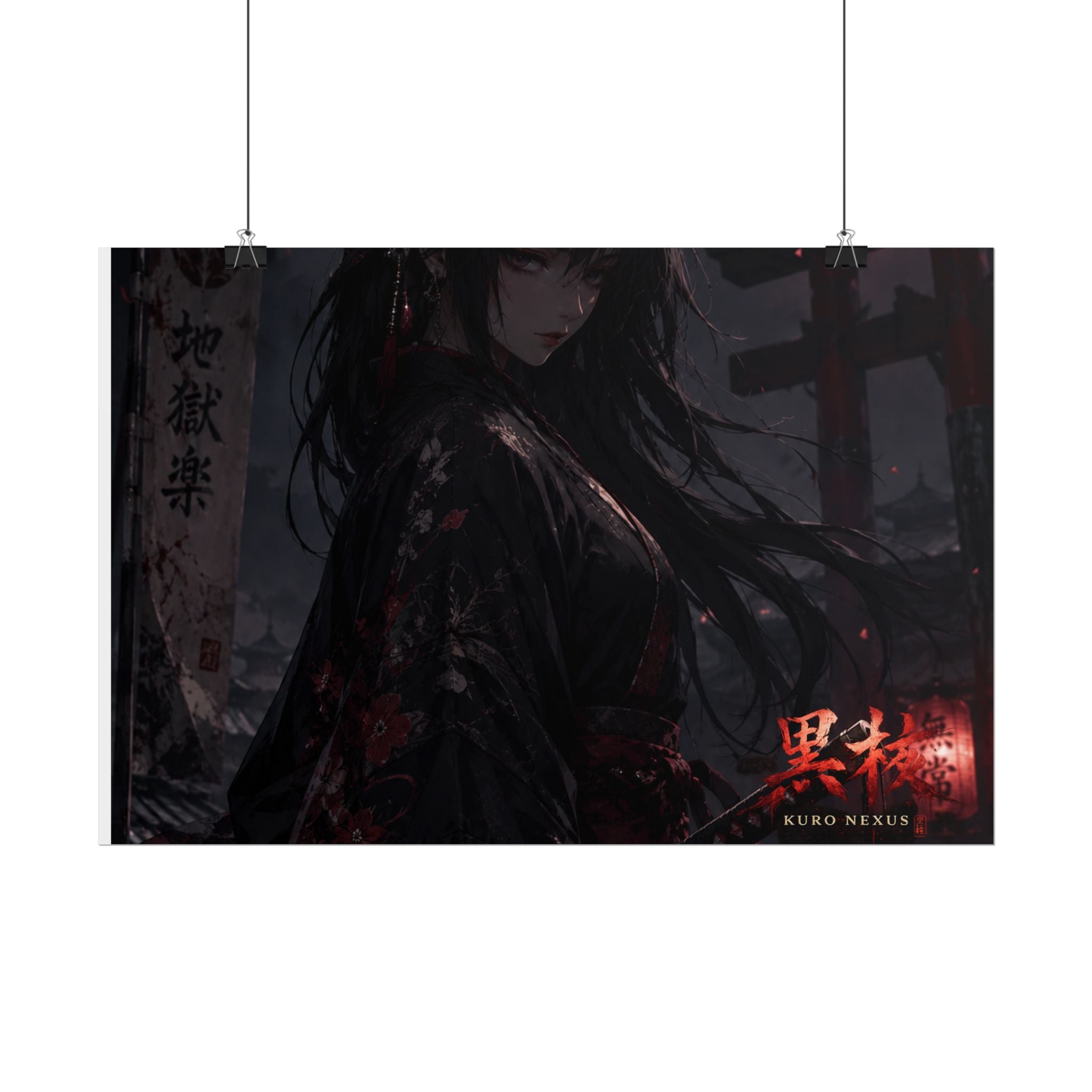 blood Moon Geisha Poster