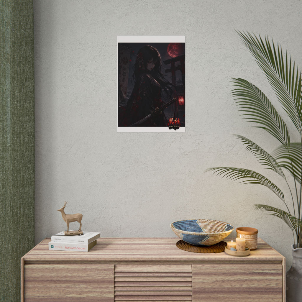 blood Moon Geisha Poster