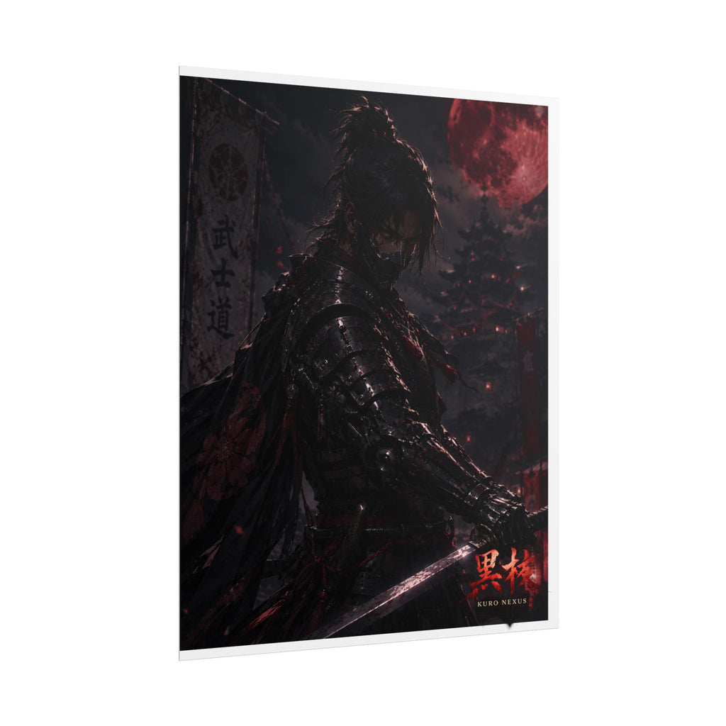 Blood Moon Samurai Posters