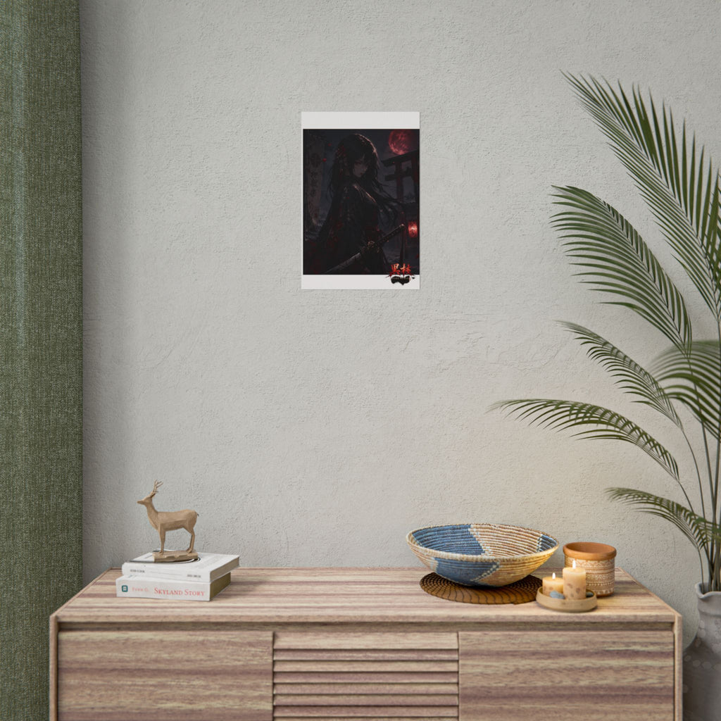 blood Moon Geisha Poster