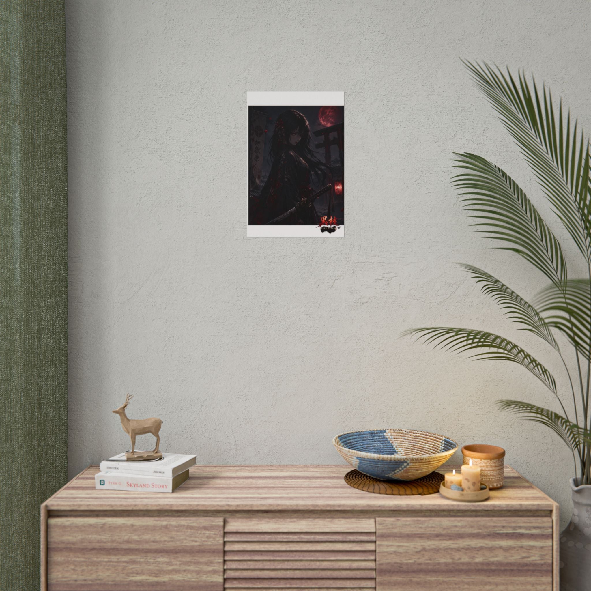 blood Moon Geisha Poster