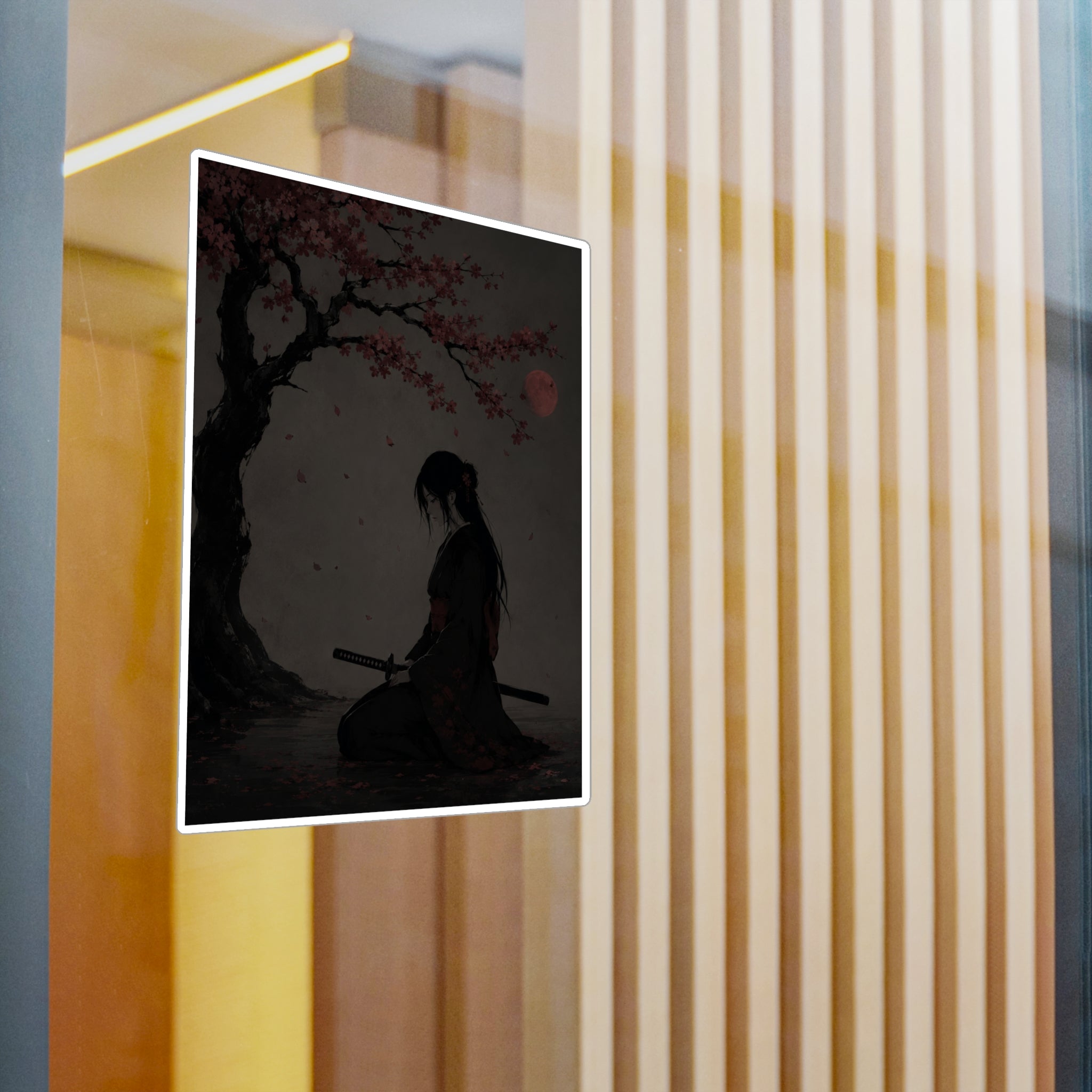 Cherry Geisha Sticker
