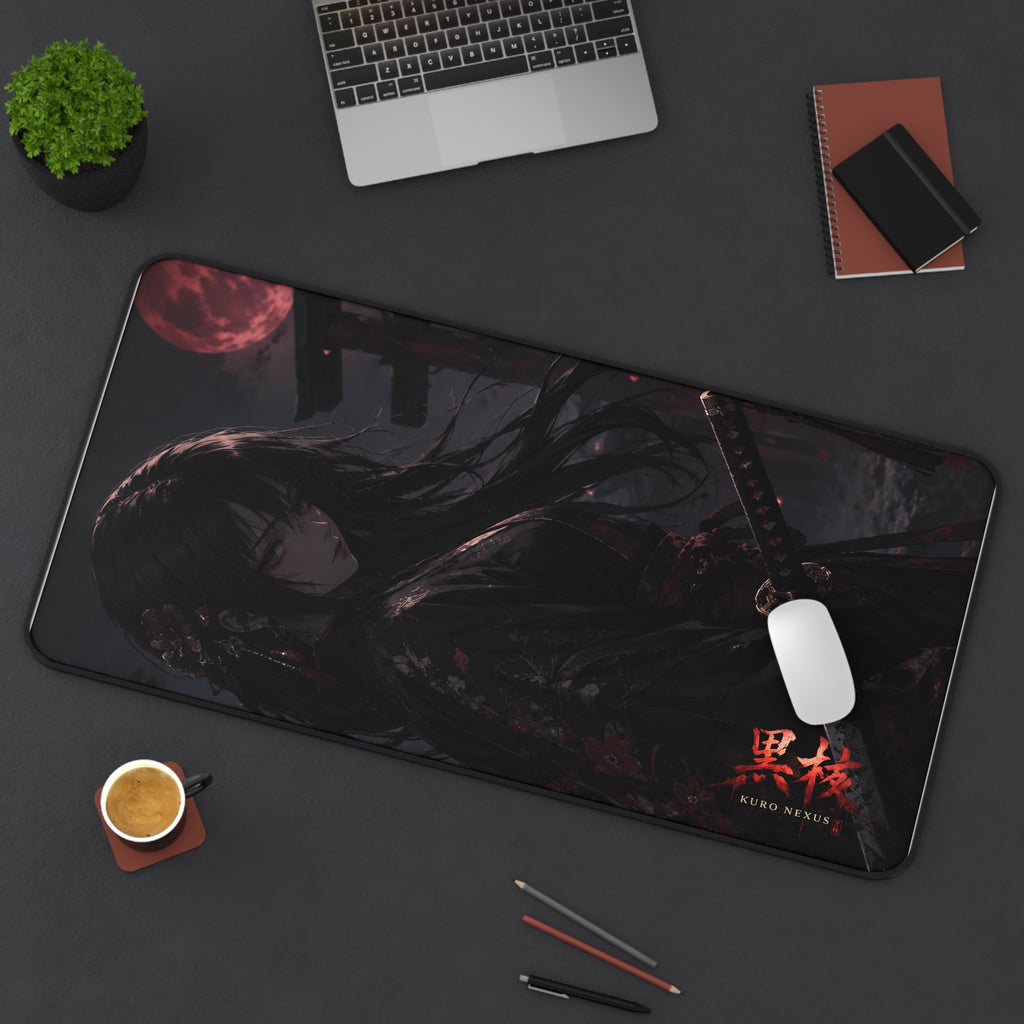 Blood Moon Geisha Desk Mat