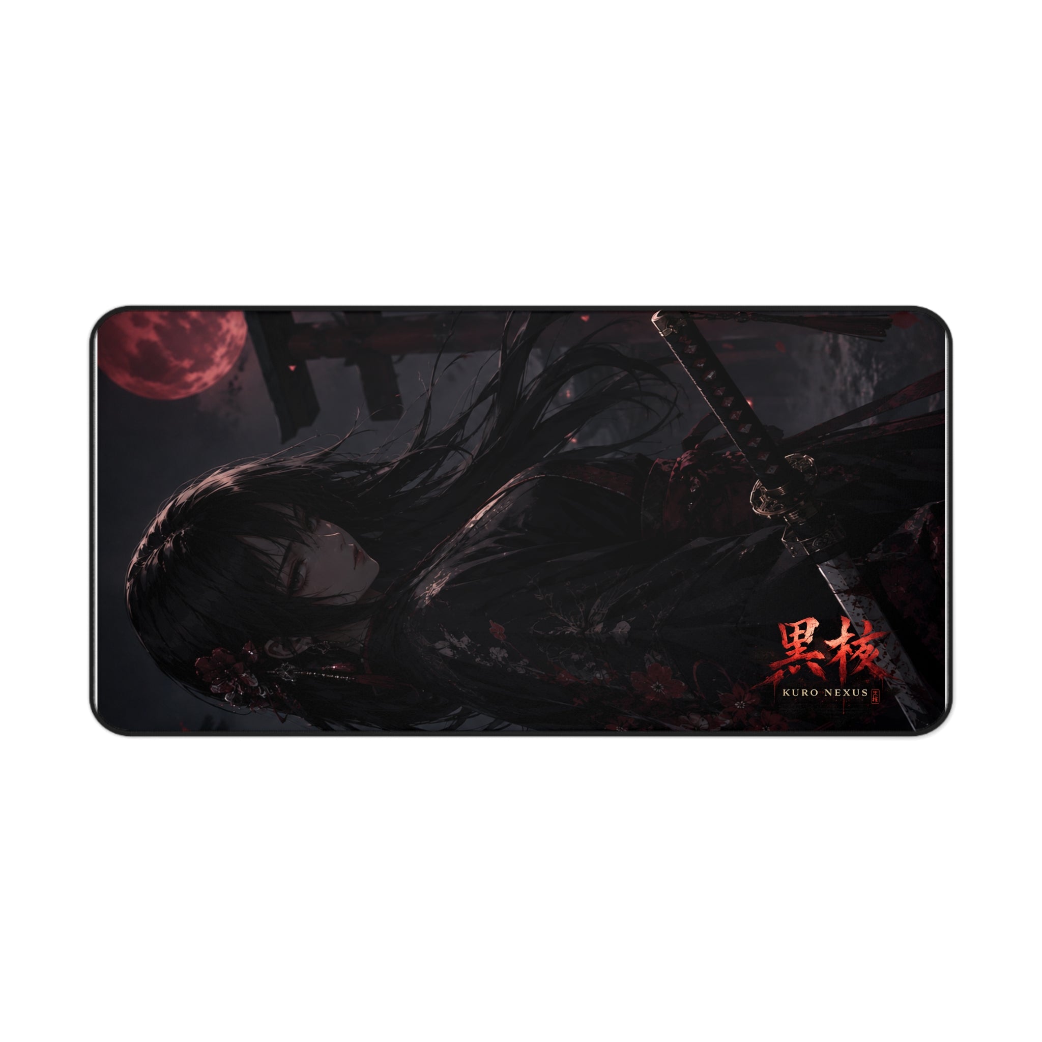 Blood Moon Geisha Desk Mat