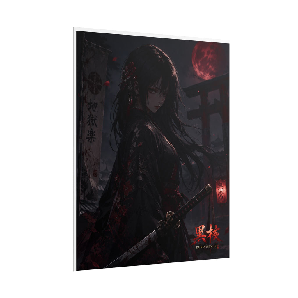 blood Moon Geisha Poster