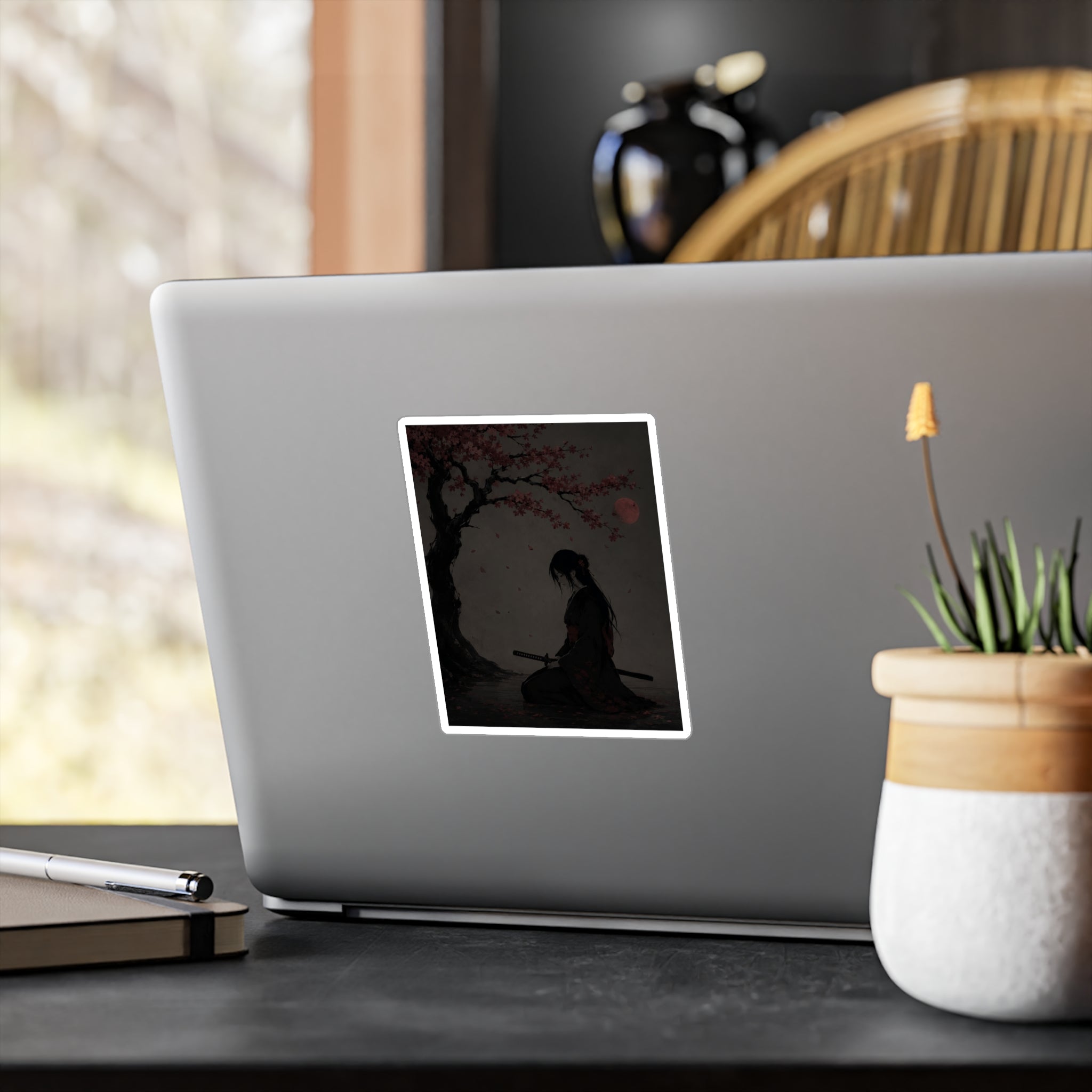 Cherry Geisha Sticker