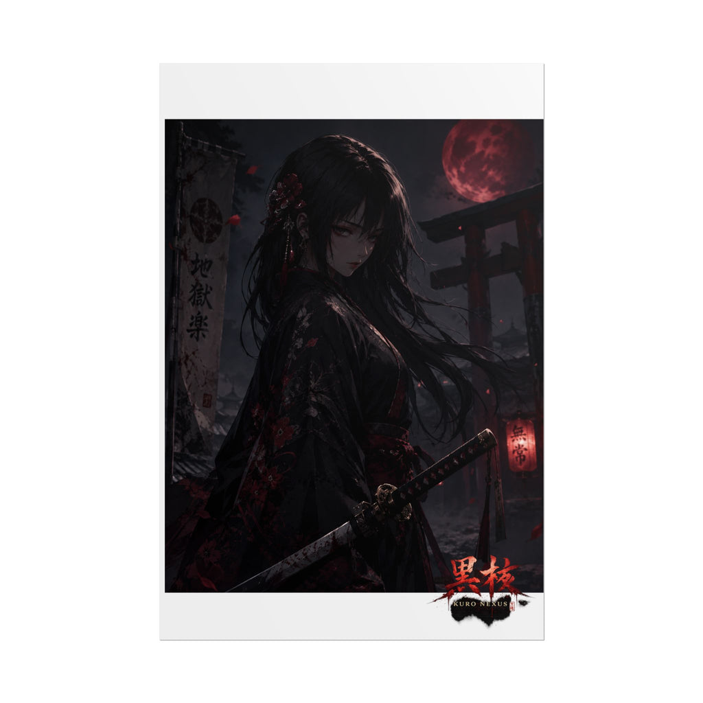 blood Moon Geisha Poster
