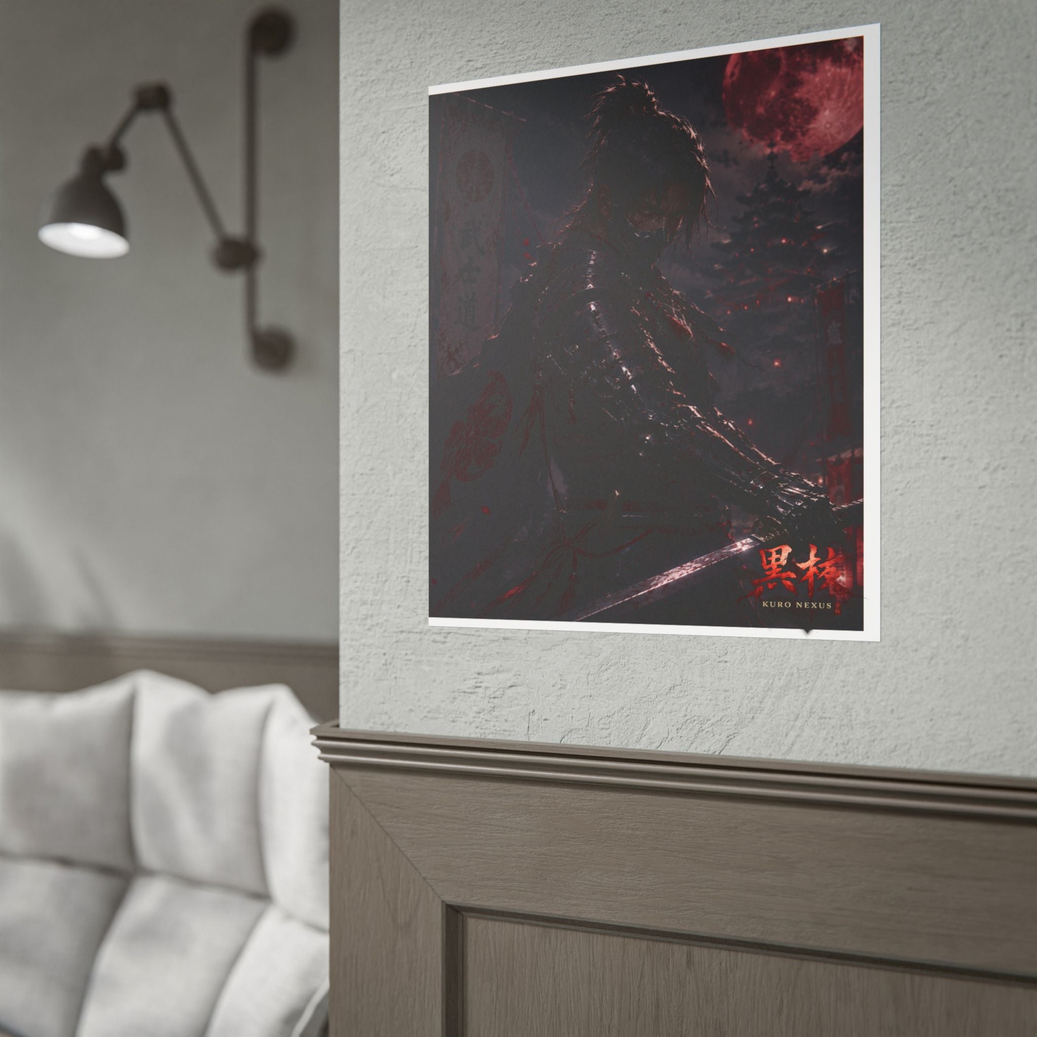 Blood Moon Samurai Posters