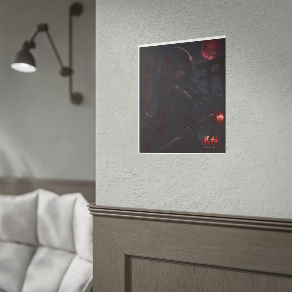 blood Moon Geisha Poster