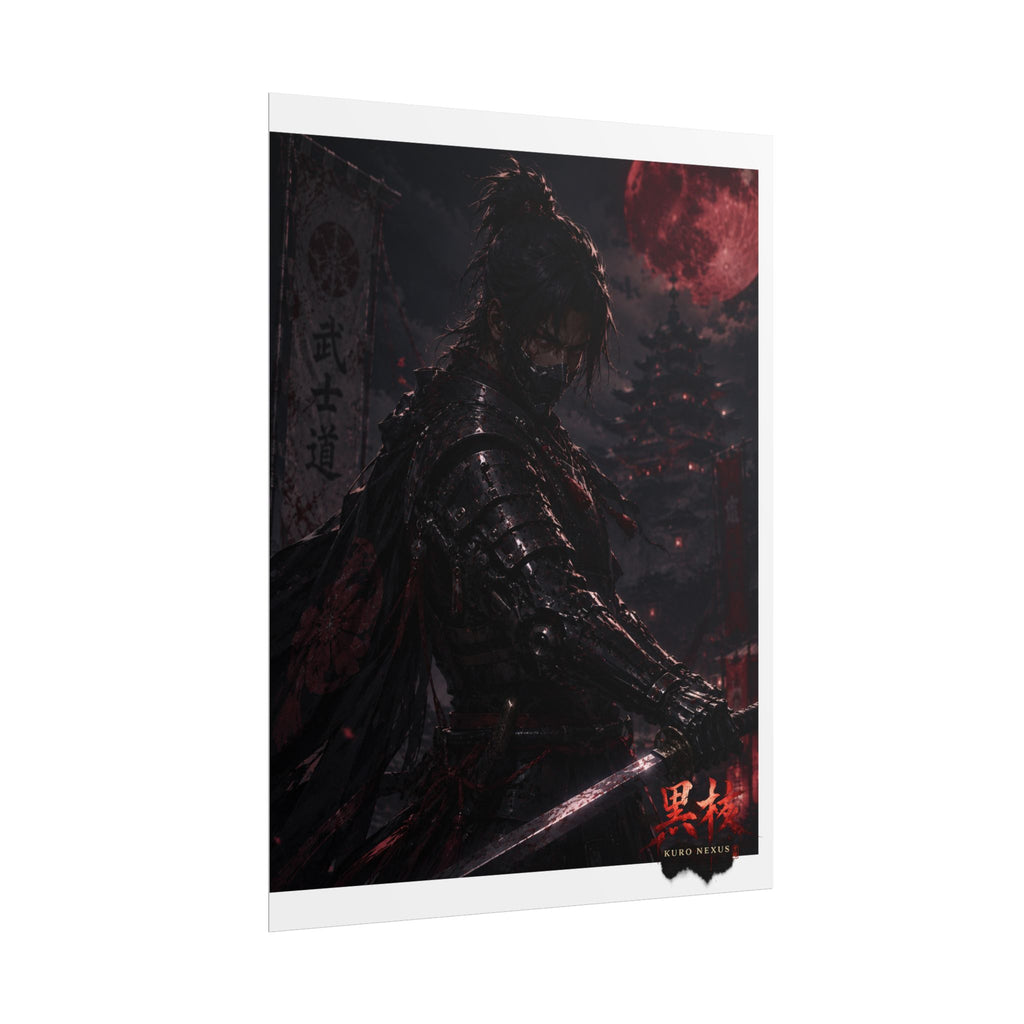 Blood Moon Samurai Posters