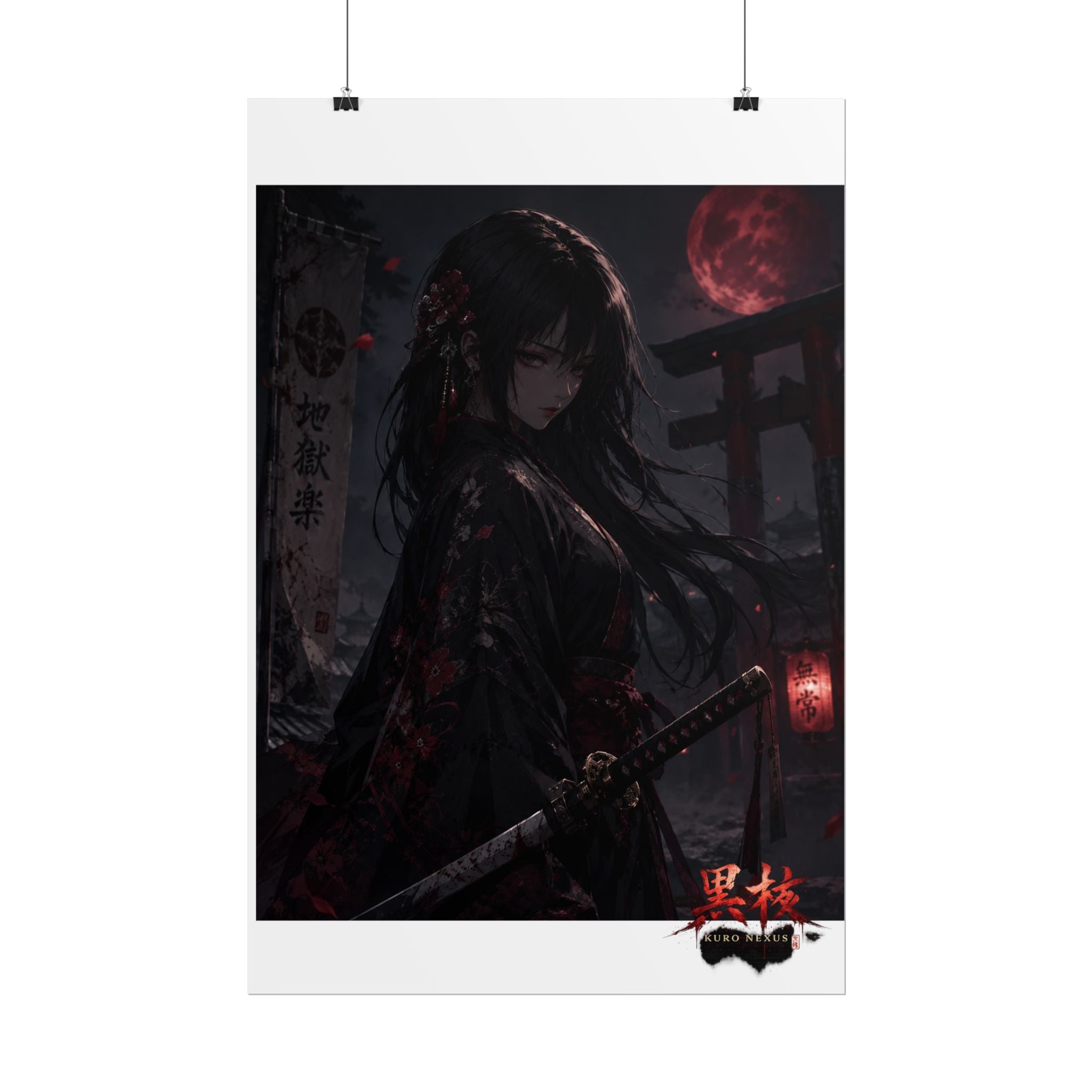 blood Moon Geisha Poster