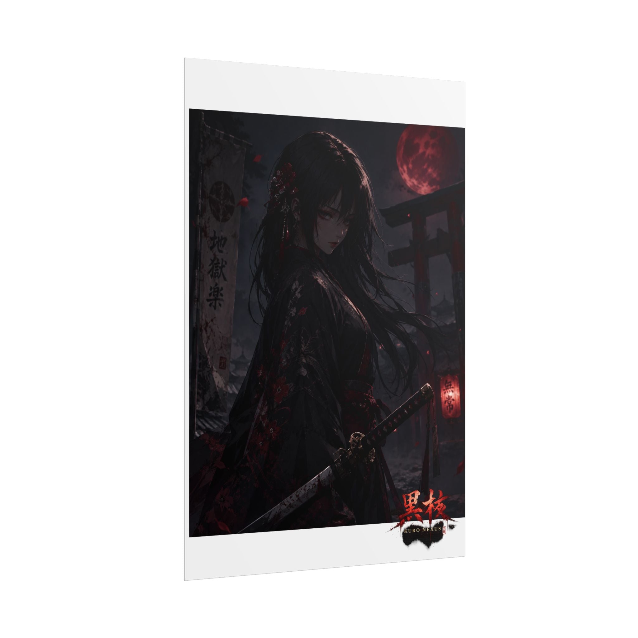 blood Moon Geisha Poster