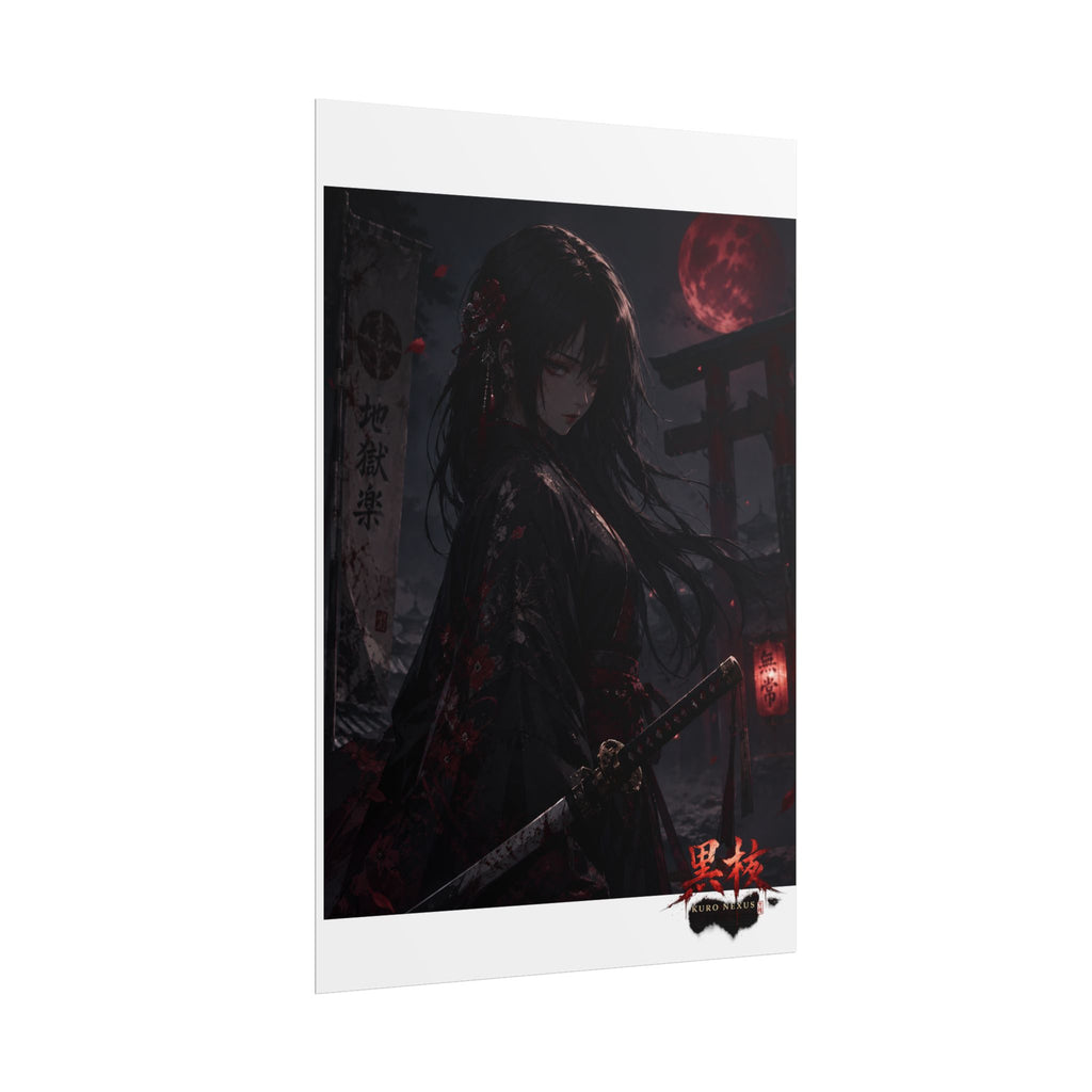 blood Moon Geisha Poster